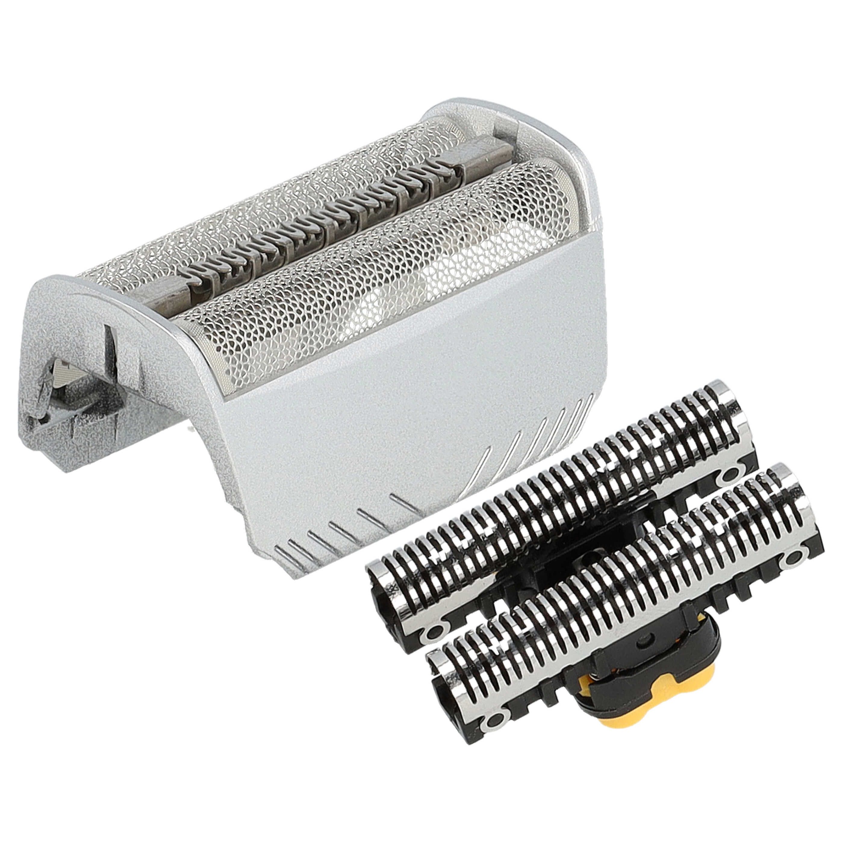 vhbw Rasieraufsatz Ersatz für Braun 30B, 30B Mul, 30S für Rasierer