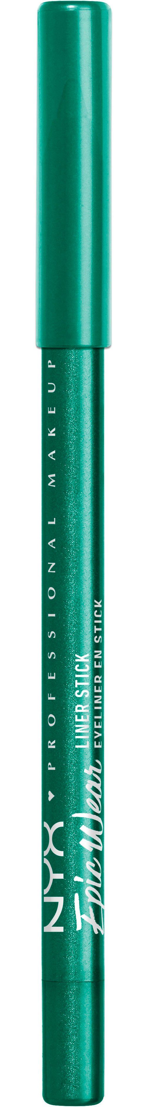 NYX PROFESSIONAL MAKEUP Eyeliner EPIC WEAR LINER STICKS, kräftige Pigmentierung, Waterproof, metallisch glänzend