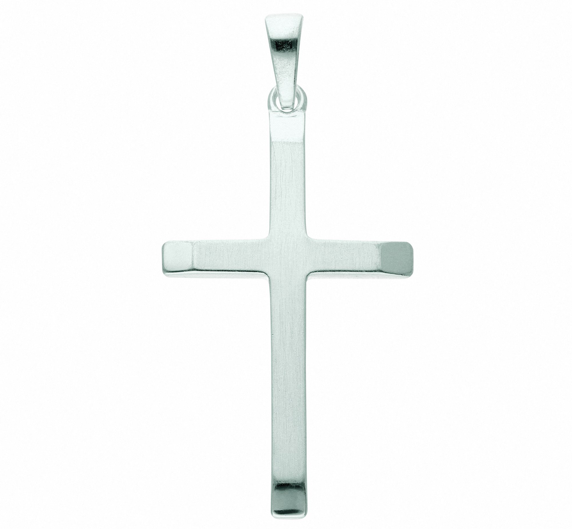 925 Kette Halskette Silber Set Anhänger, mit Kreuz Anhänger Adelia´s - Schmuckset mit