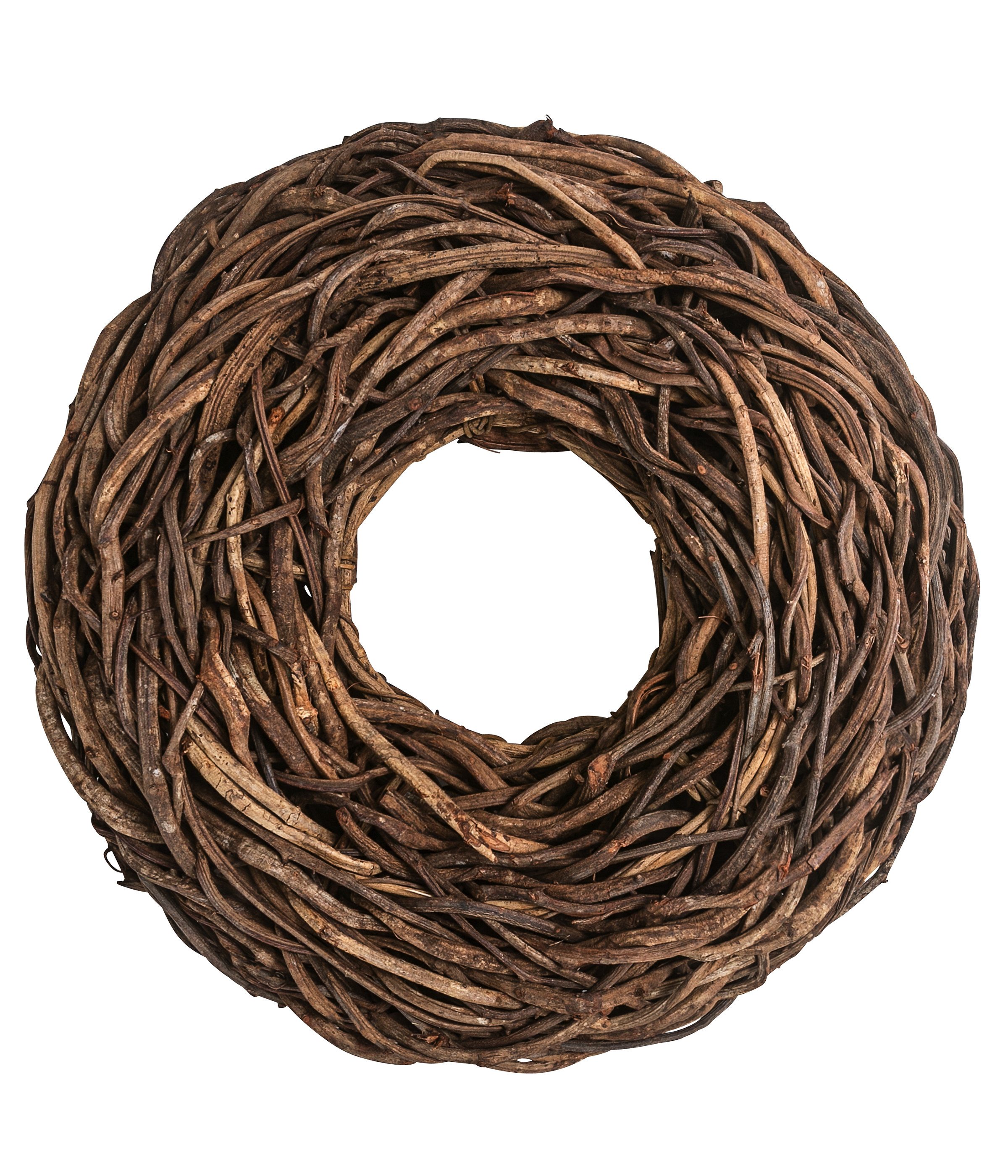 Dehner Dekokranz Natur-Kranz Crazyvine, Ø 65 cm, handgefertigt, einseitig g günstig online kaufen