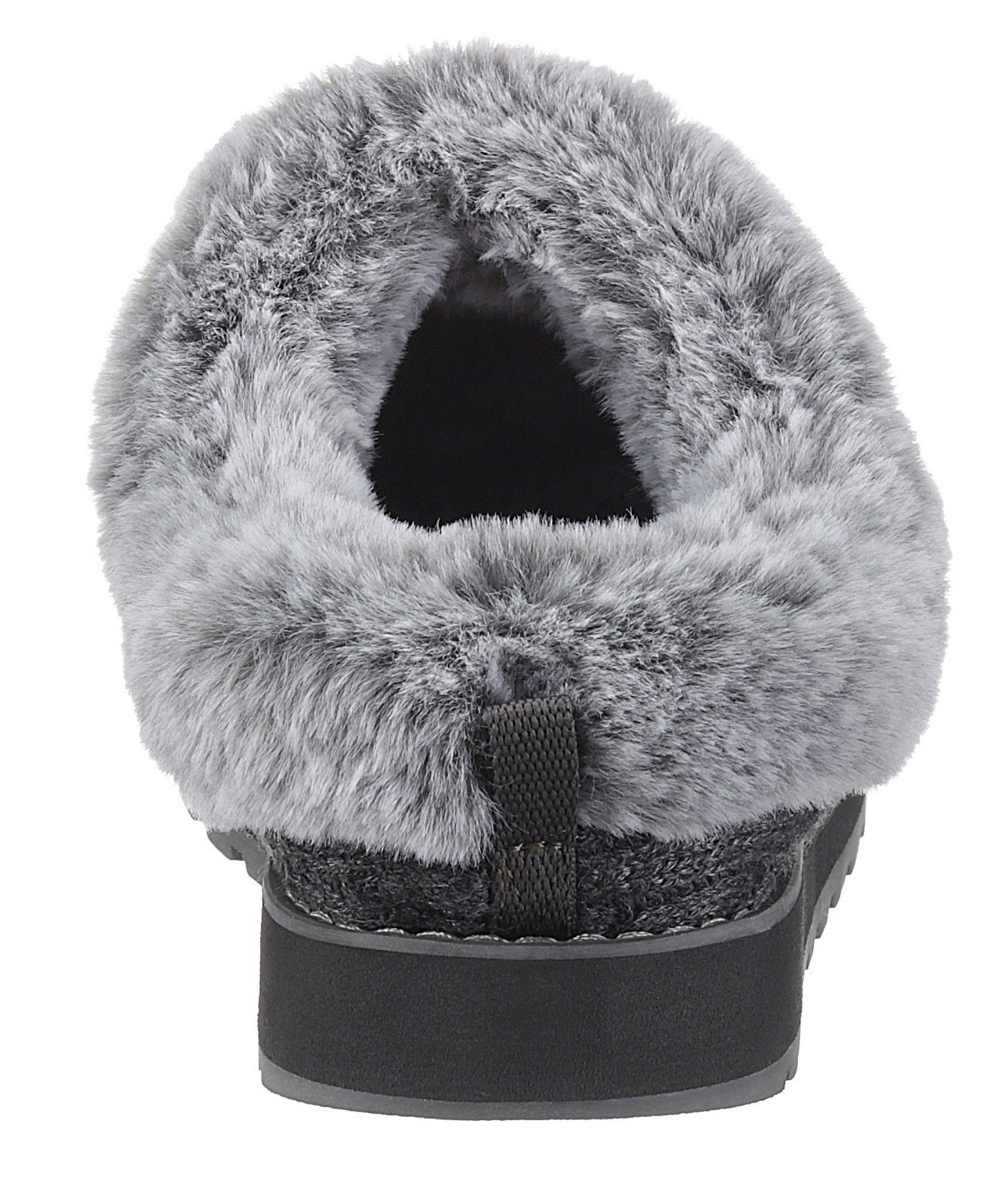 Skechers KEEPSAKES - ICE ANGEL Pantoffel Hausschuh in Strick-Optik