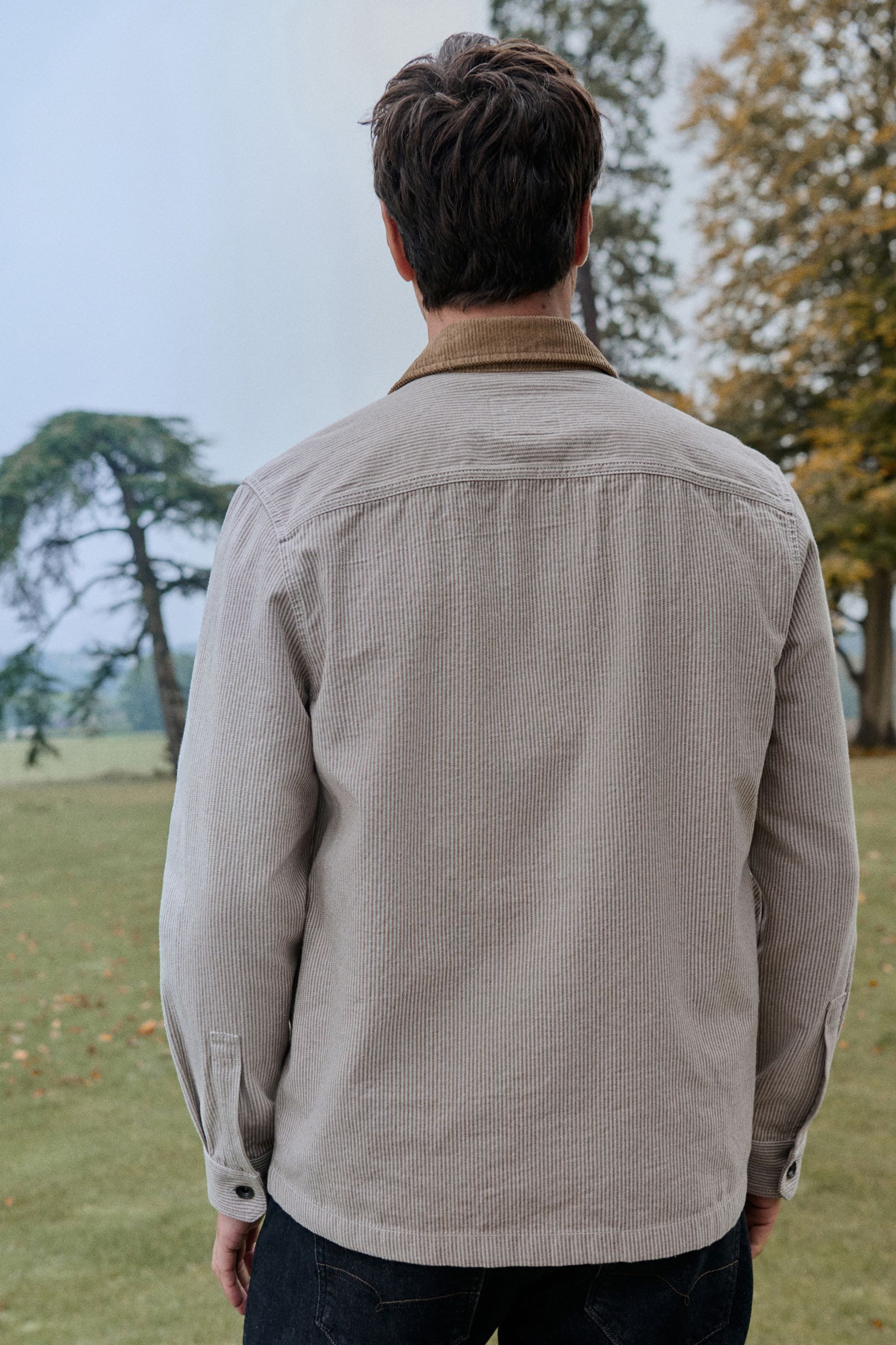 Next Hemdjacke Jacke 100 % Baumwolle mit günstig online kaufen