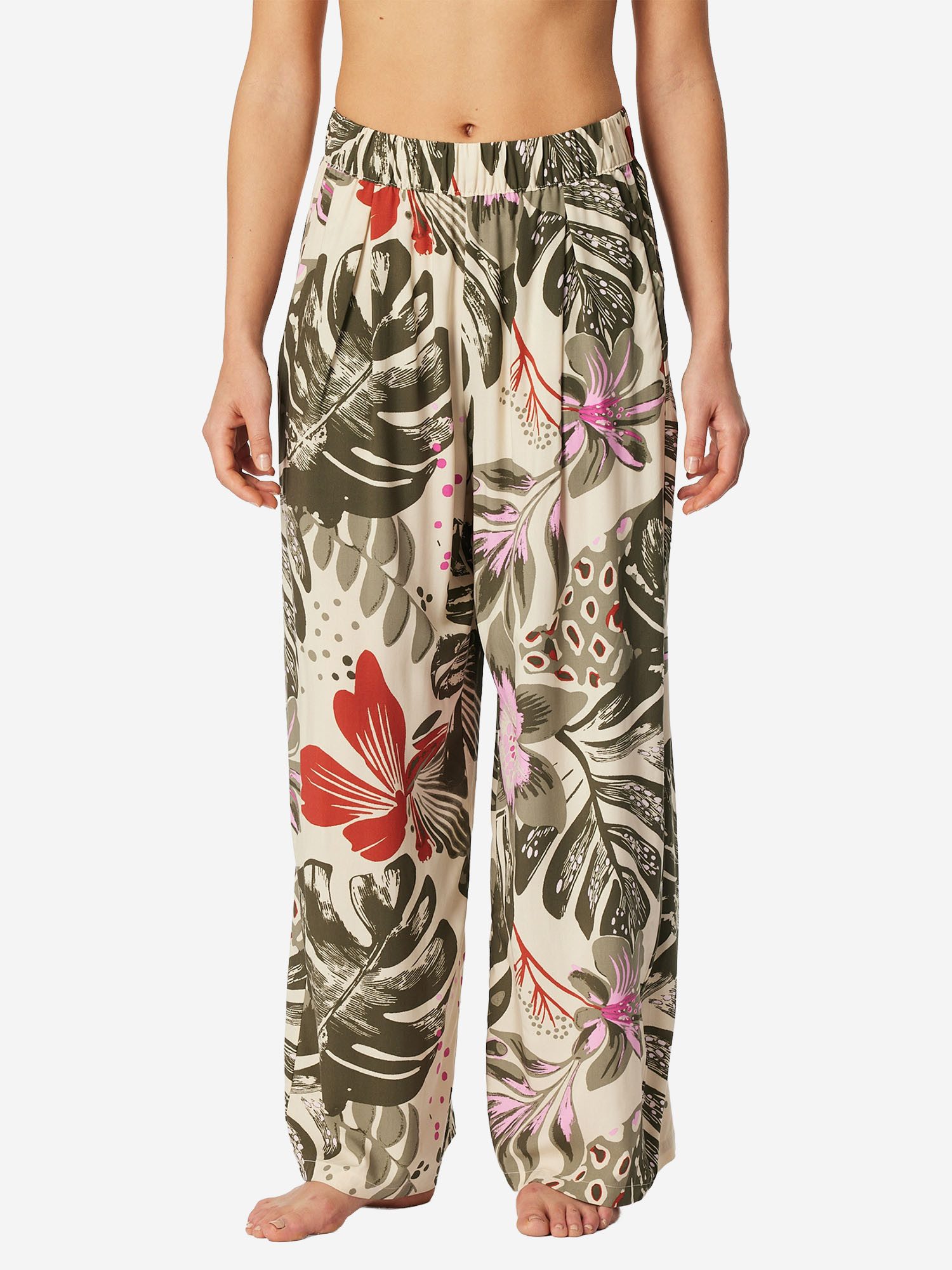 Schiesser Pyjamahose Mix Relax Schlafhose, Nacht Hose, Loungehose günstig online kaufen