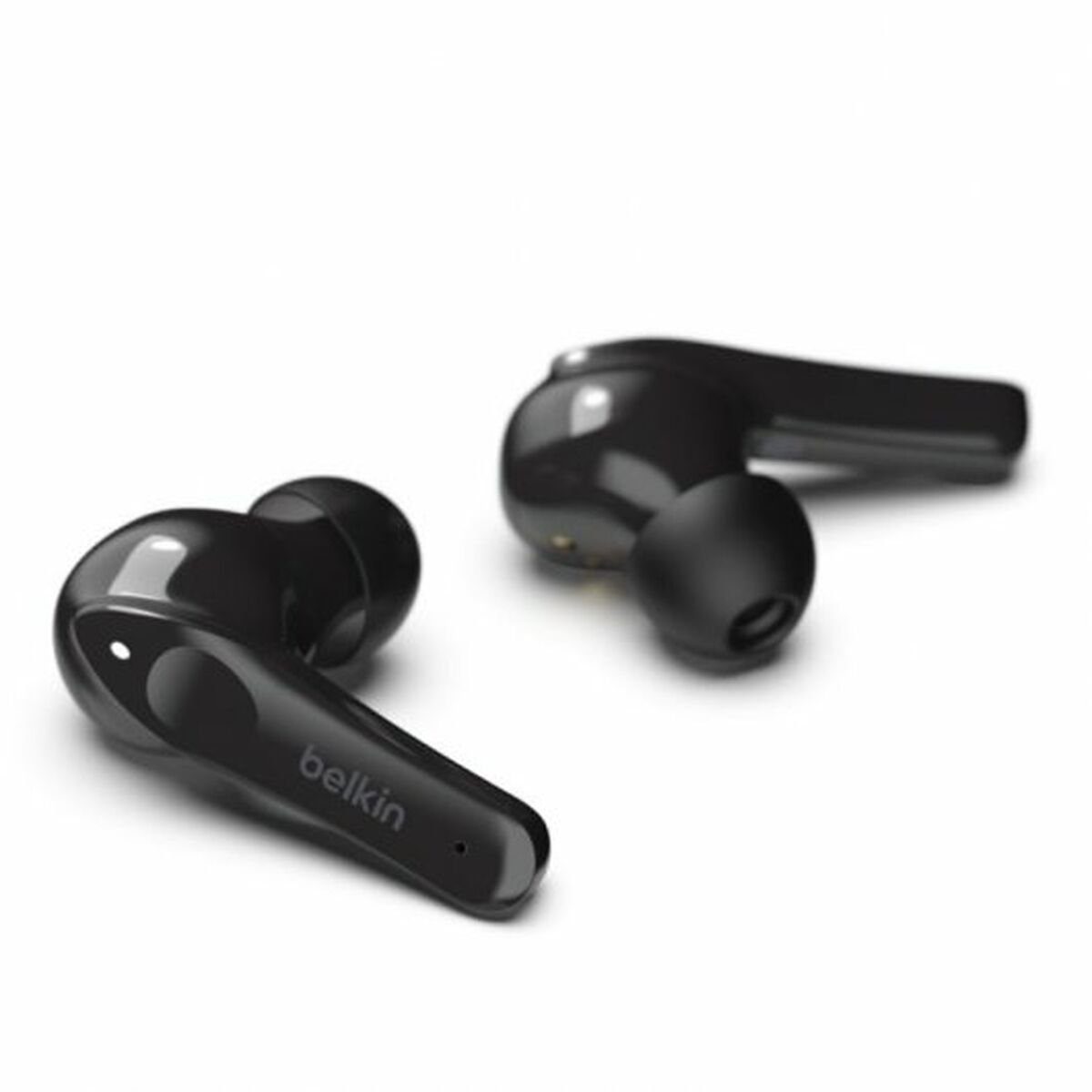 Belkin Bluetooth Belkin Move mit Mikrofon SoundForm Kopfhörer Schwarz Kopfhörer