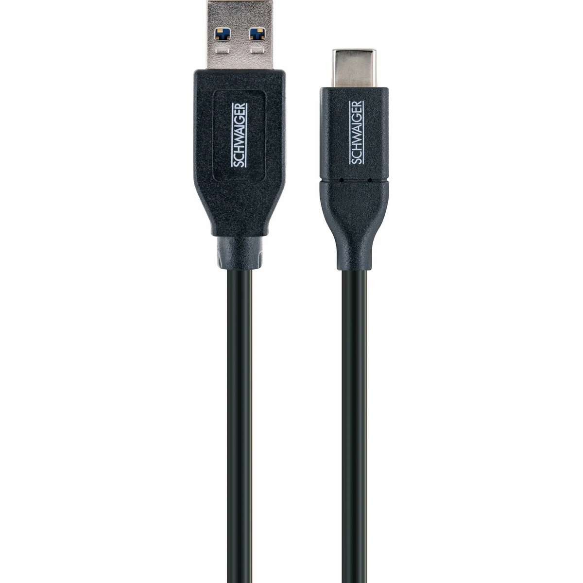 Schwaiger Schwaiger LK 050 C USB Kabel USB 3.2 Gen 2 (3.1 Gen 2) 0,5 m USB A USB USB-Kabel
