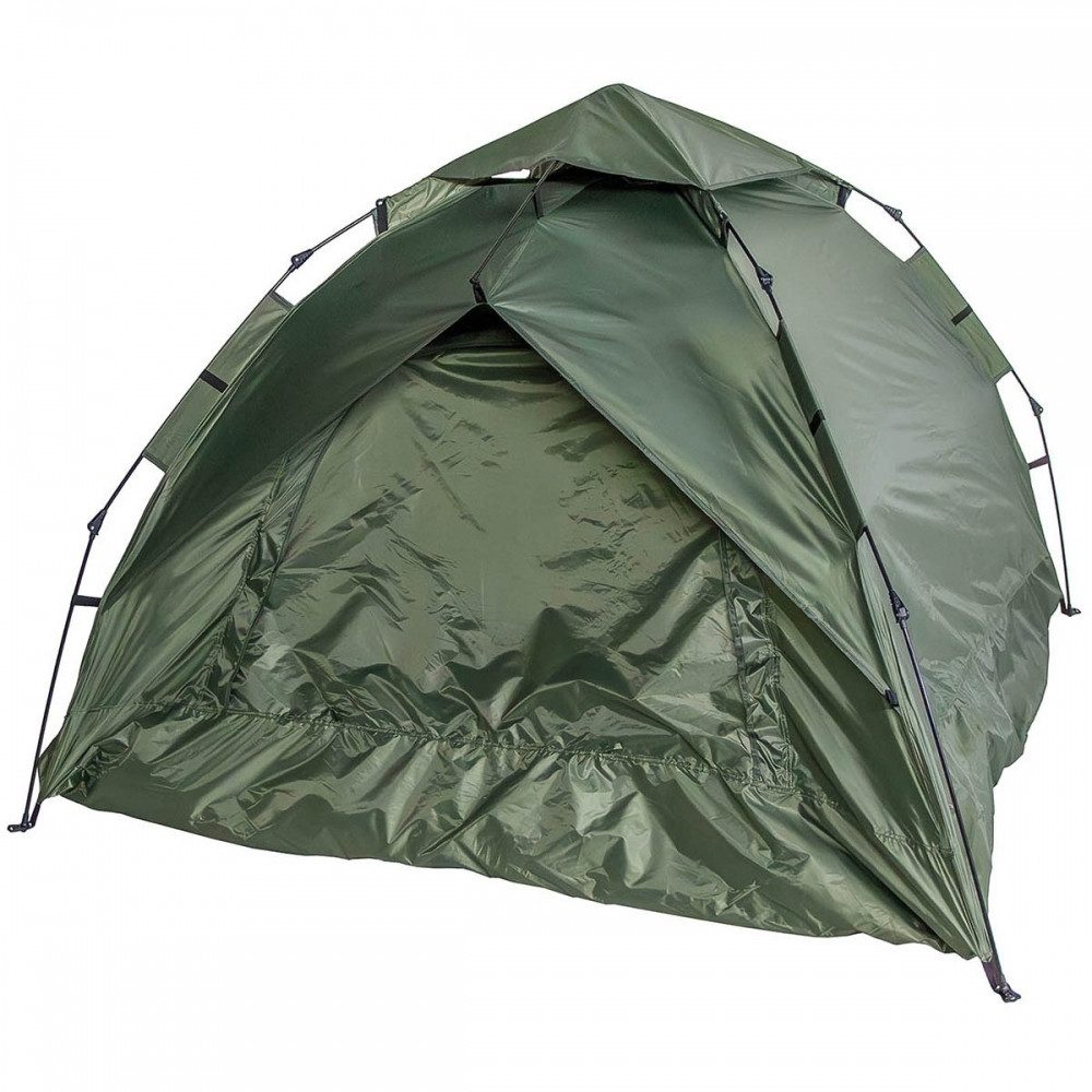 MFH Igluzelt Zelt, Quick Up Monodom, 3 Personen, oliv, Personen: 3