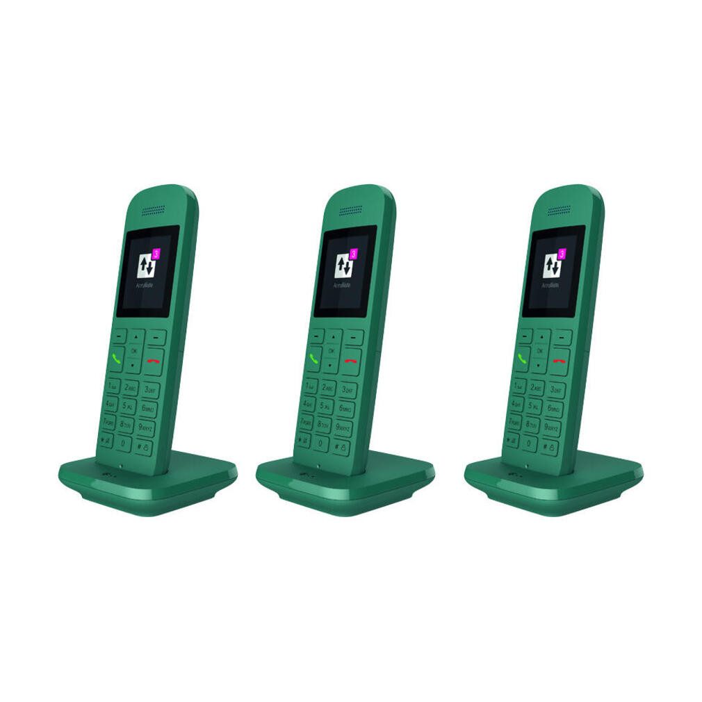 Telekom Telekom Speedphone 12 Trio petrol Schnurloses DECT-Telefon