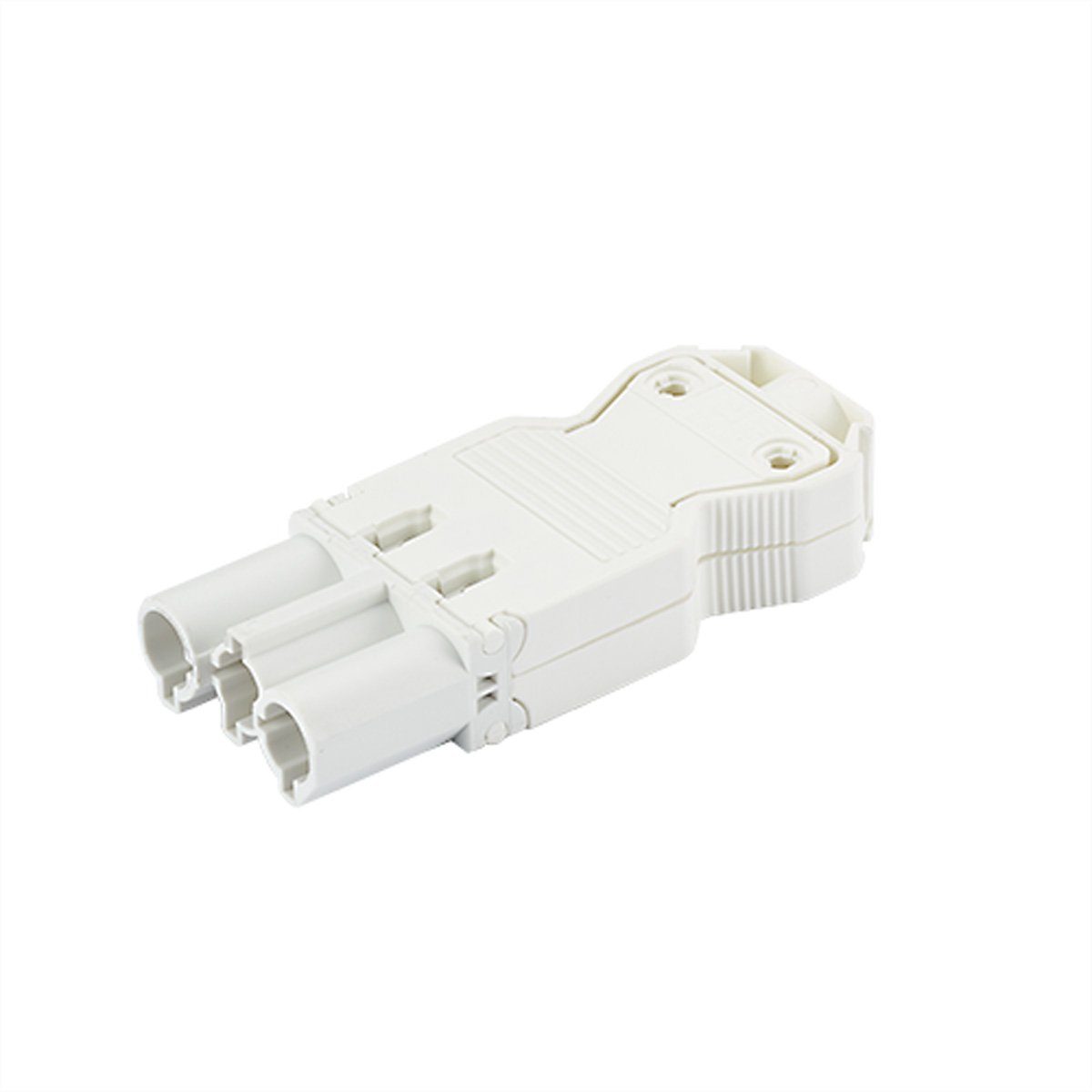 Gerätestecker GST18/3 weiss Stromadapter