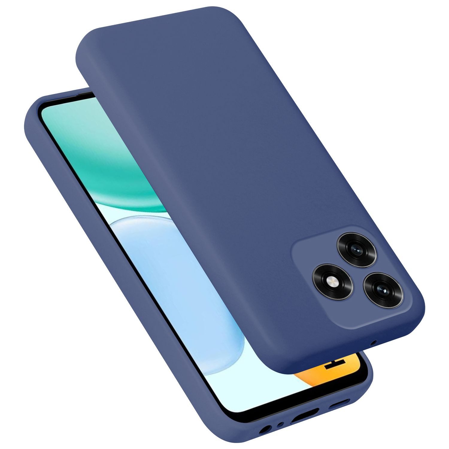 Cadorabo Handyhülle für Honor X5C Plus / X5C Hülle Honor X5C Plus / X5C, Hülle TPU Silikon Schutzhülle Flexible Handyhülle Cover Case