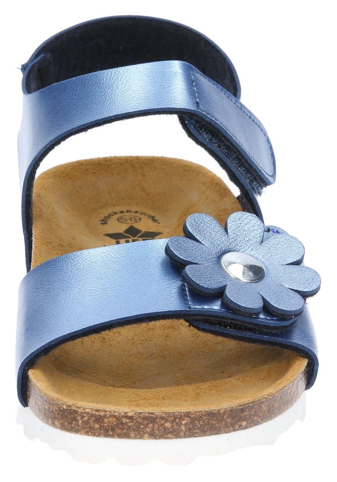 Lico Florent V Sandale Klettverschluss blau-metallic mit