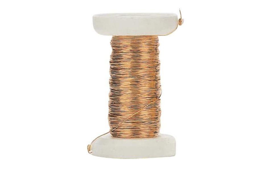 Glorex Bastelnaturmaterial Glorex Kupferdraht 0,25 mm x 40 m