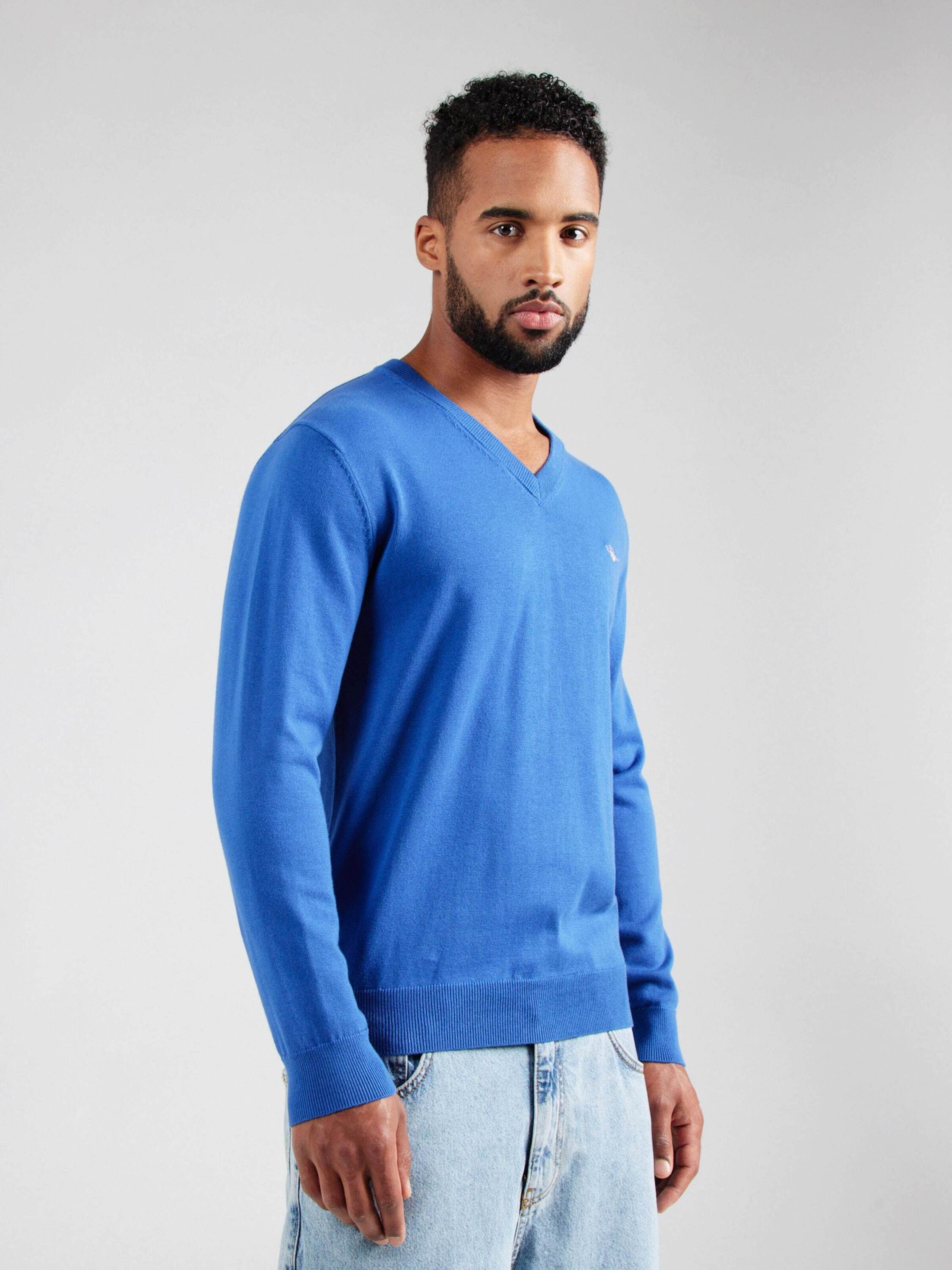 Gant V-Ausschnitt-Pullover Classic Cotton V-Neck Premium