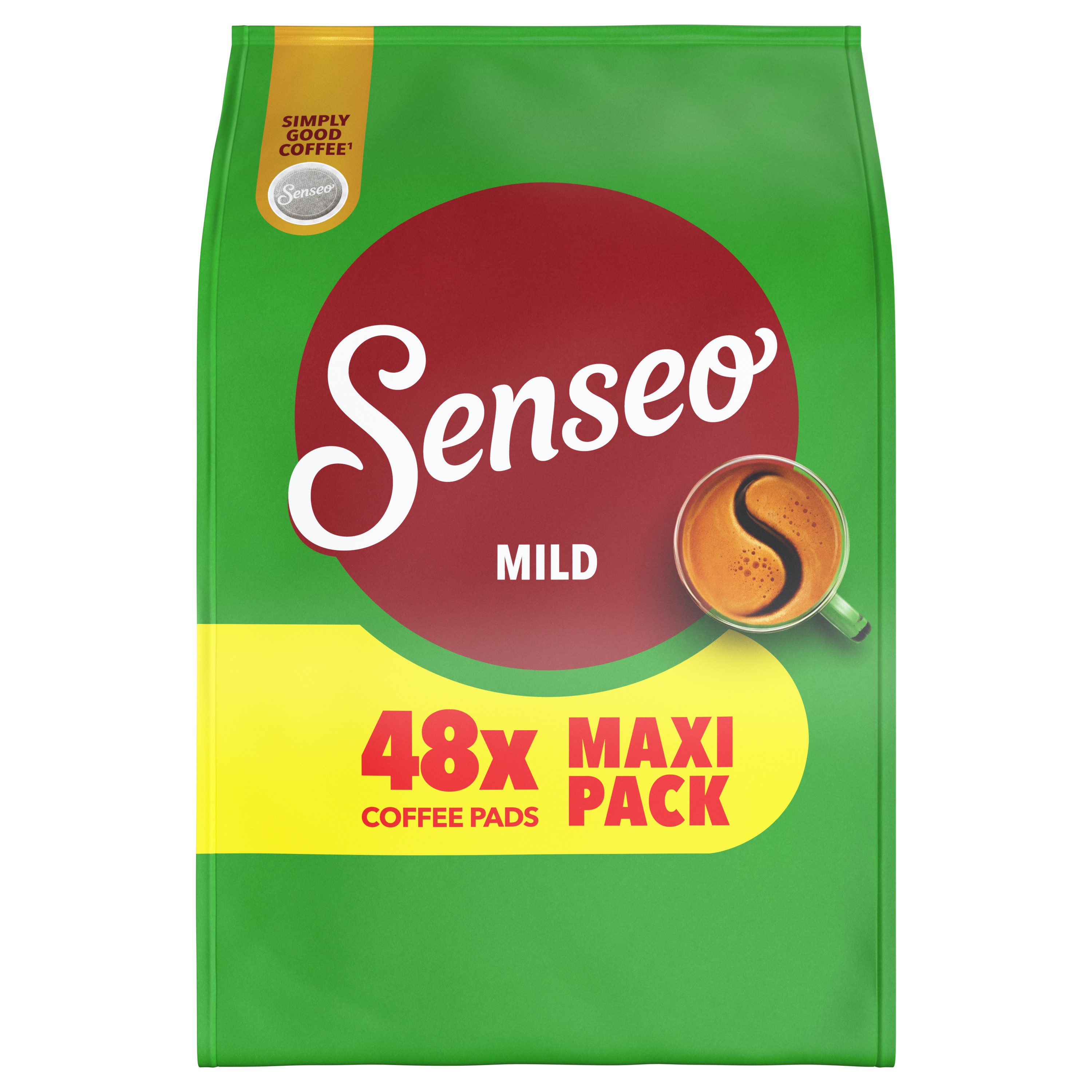Senseo Kaffee Pads Mild Senseopads milde Röstung 10 x 48 = 480 Kaffeepads, (Packung, 10er Pack) – Bild 2 von 3