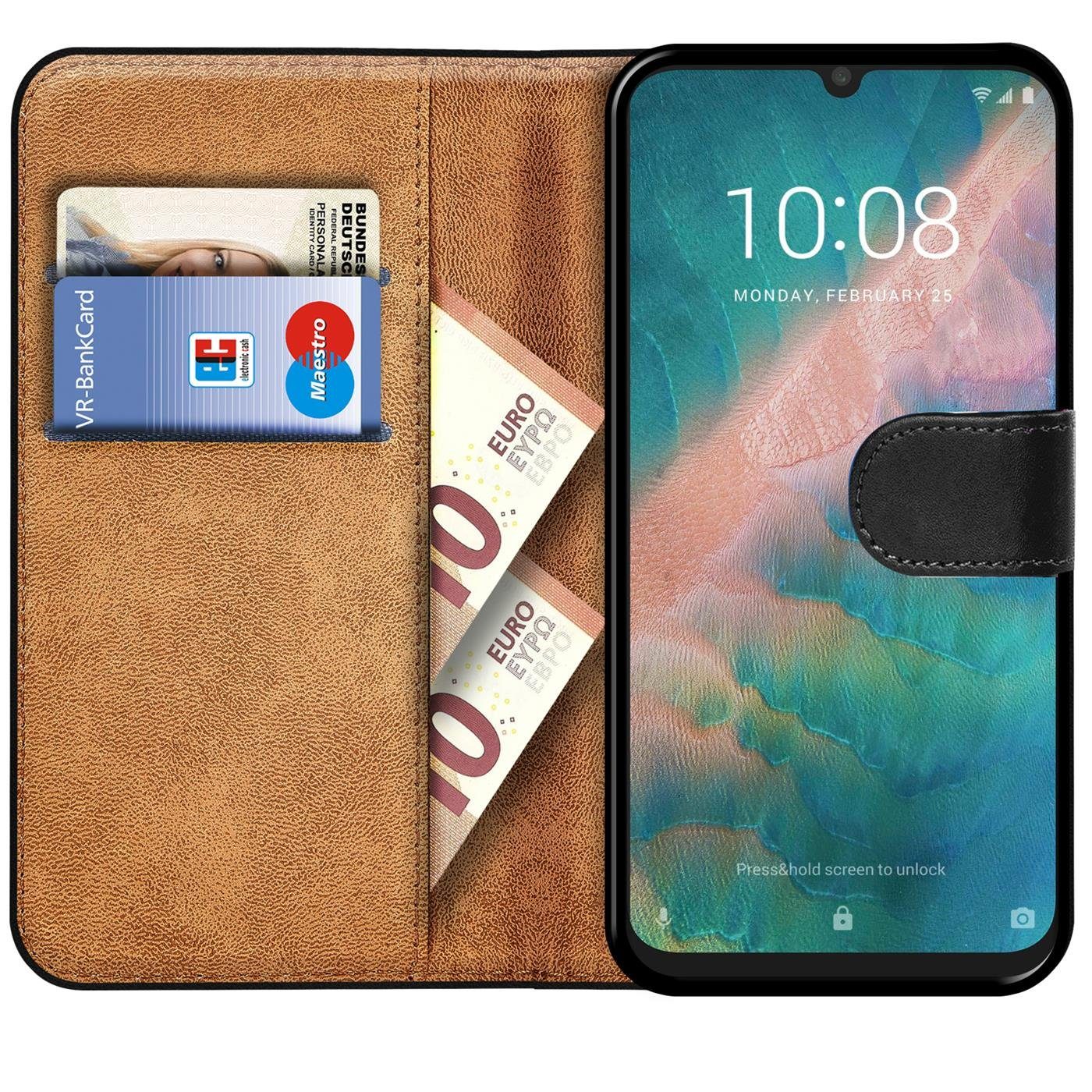 CoolGadget Handyhülle Book Case Handy Tasche für ZTE Blade 10 6,3 Zoll, Hülle Klapphülle Flip Cover für ZTE V 10 Schutzhülle stoßfest