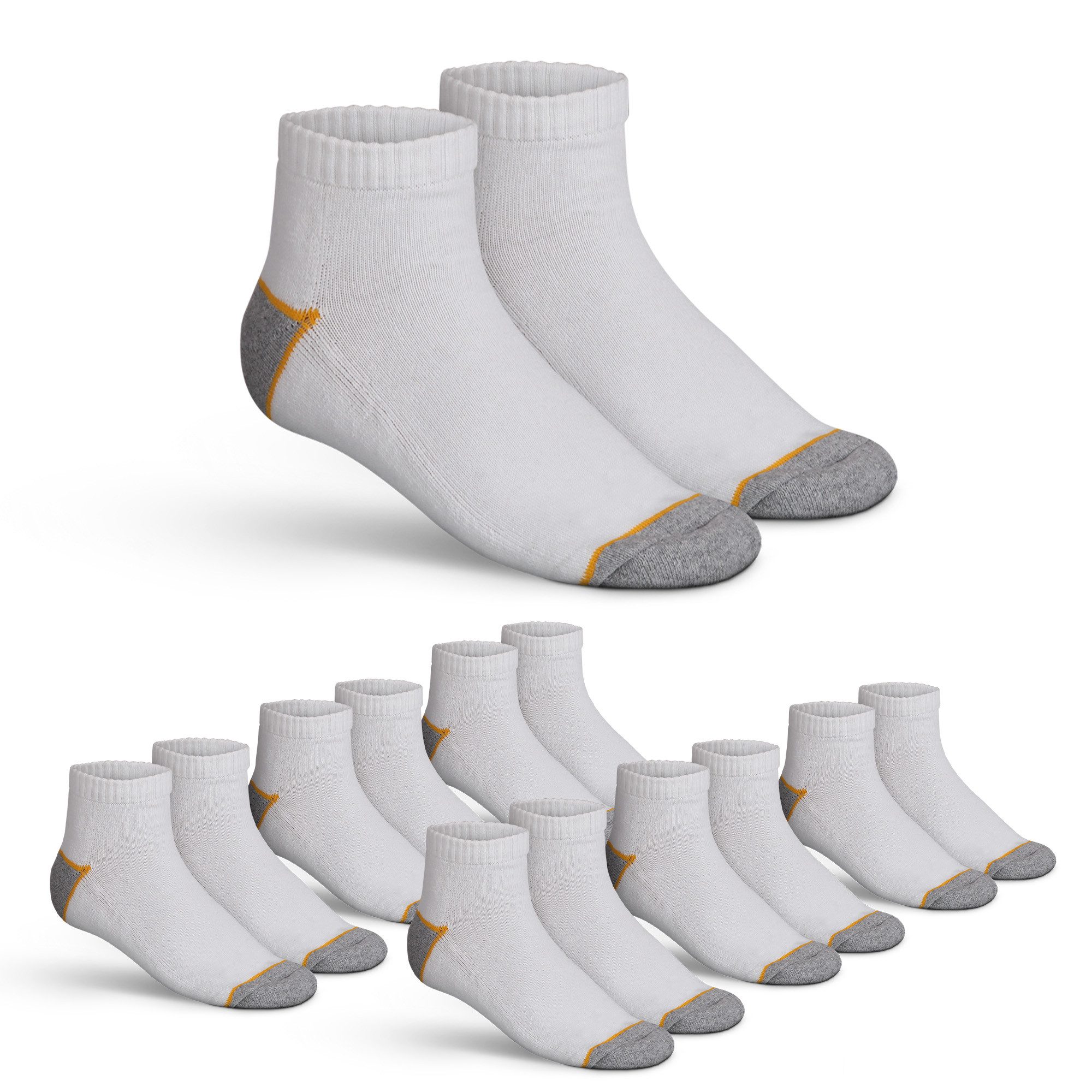 hemmy Fashion Arbeitssocken Herren / Damen "Sneakersocken" kurz (6-Paar) Arbeitssocken Sneaker Socken - Atmungsaktive Baumwolle