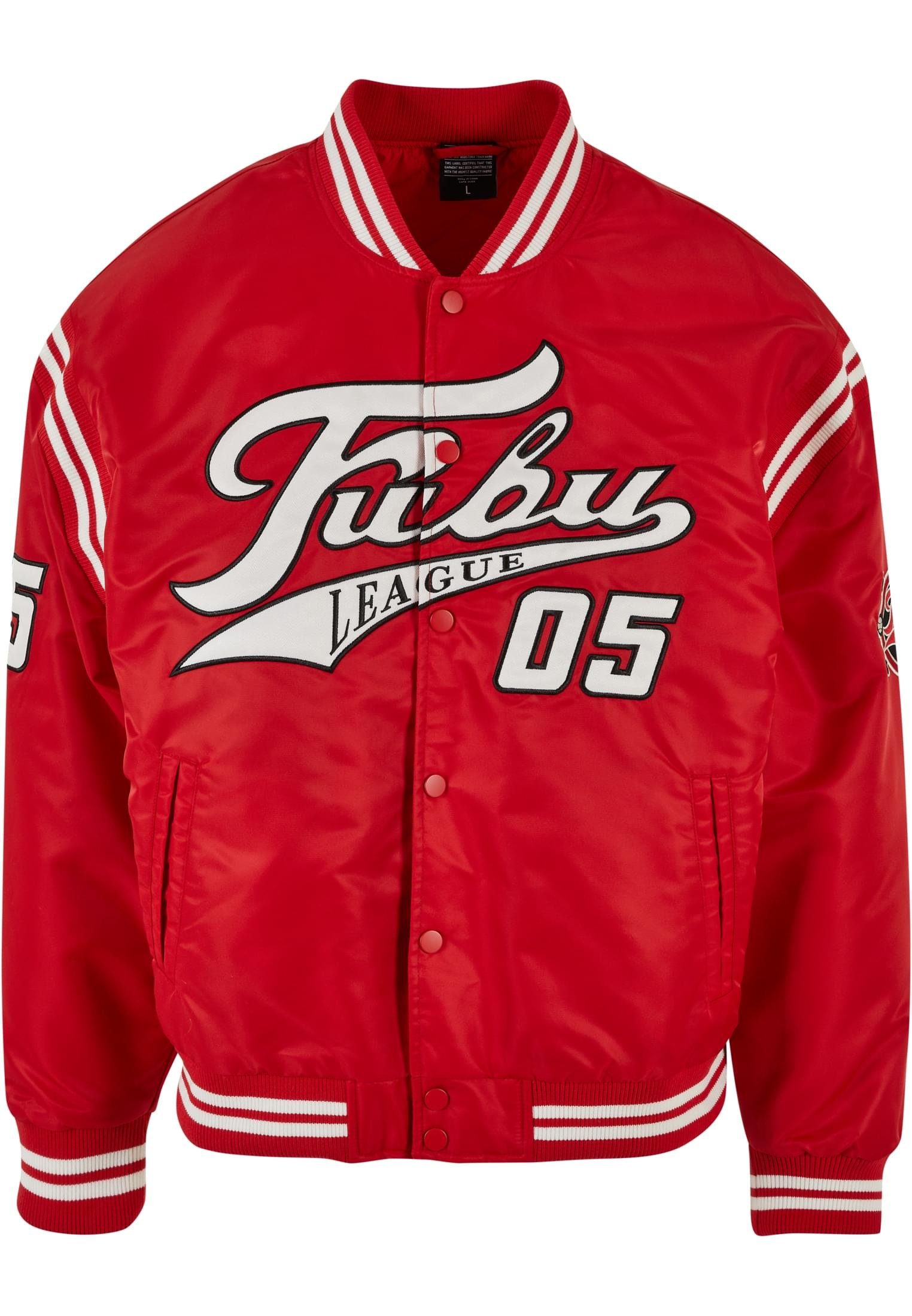 Fubu Outdoorjacke Herren FUBU College Varsity Jacket Shiny FM231-016-3 (1-St)