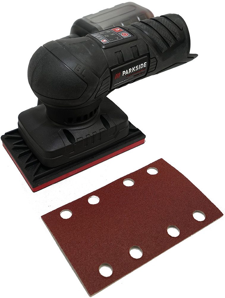 PARKSIDE PERFORMANCE® Akku-Schwingschleifer 12V Akku Schwingschleifer PASSP 12, max. 10000 U/min