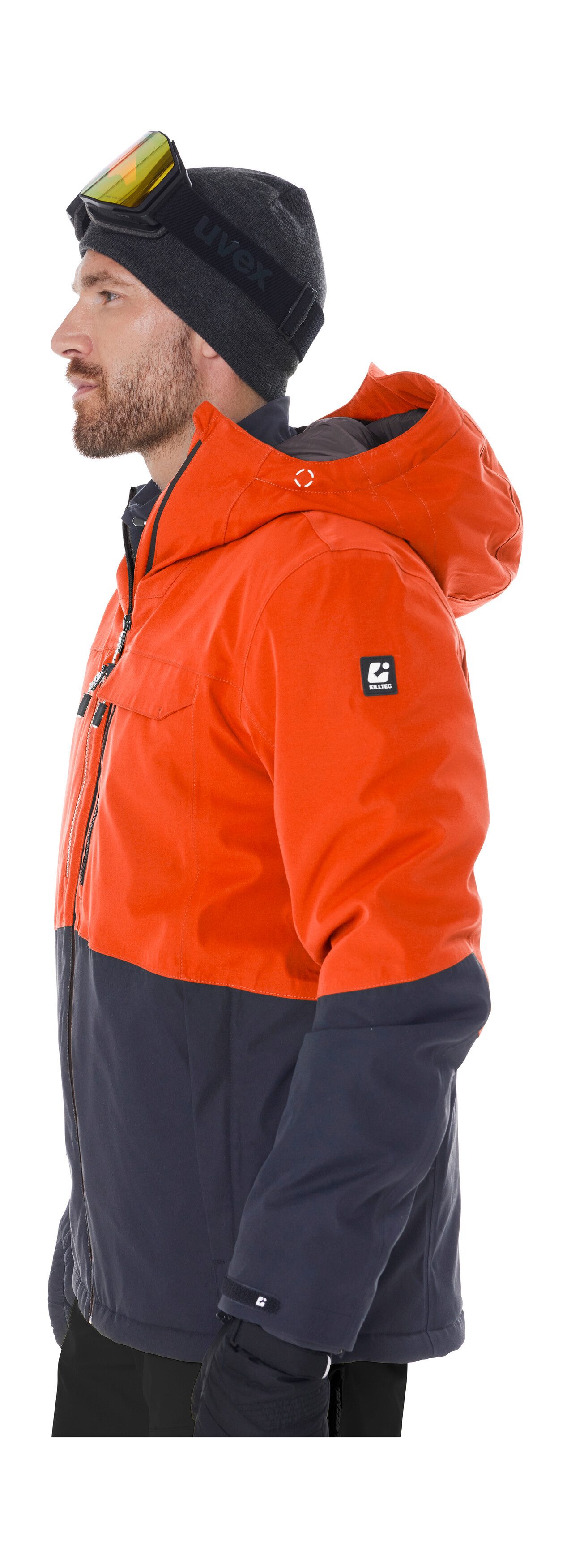 Killtec Skijacke KSW 280 MN SKI JCKT Wasserdichte Herrenjacke mit Schneefang und Teflon EcoElite™ – Bild 4 von 5