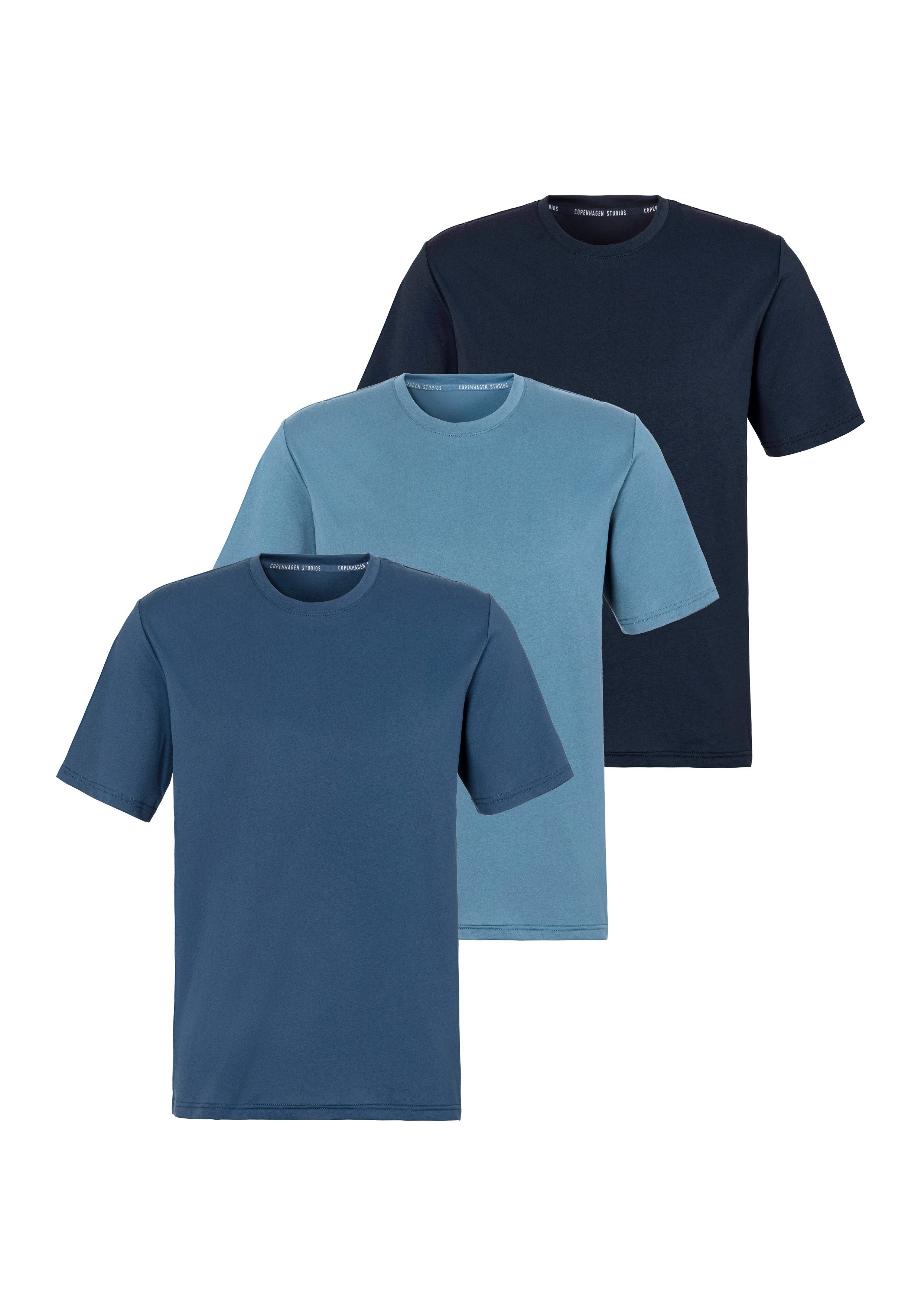 Copenhagen Studios T-Shirt (Packung, 3-tlg., 3er-Pack) günstig online kaufen
