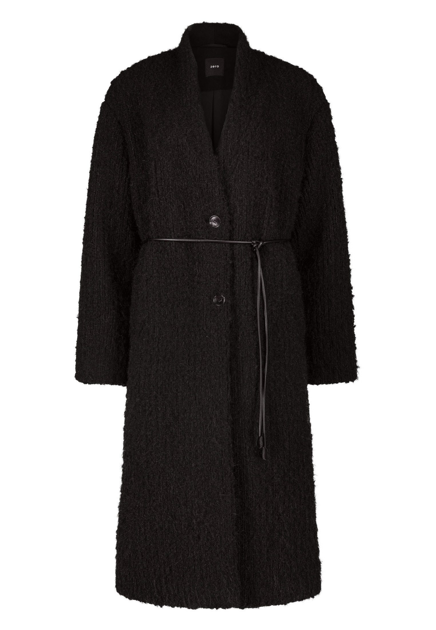 Zero Langmantel zero Herbstmantel mit Bindegürtel