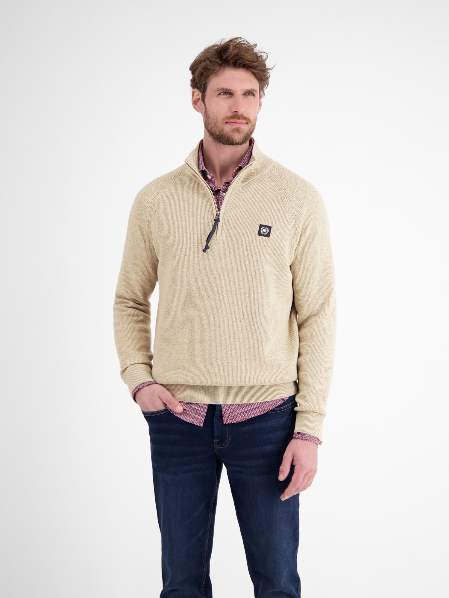 LERROS Strickpullover LERROS Herren-Stricktroyer günstig online kaufen