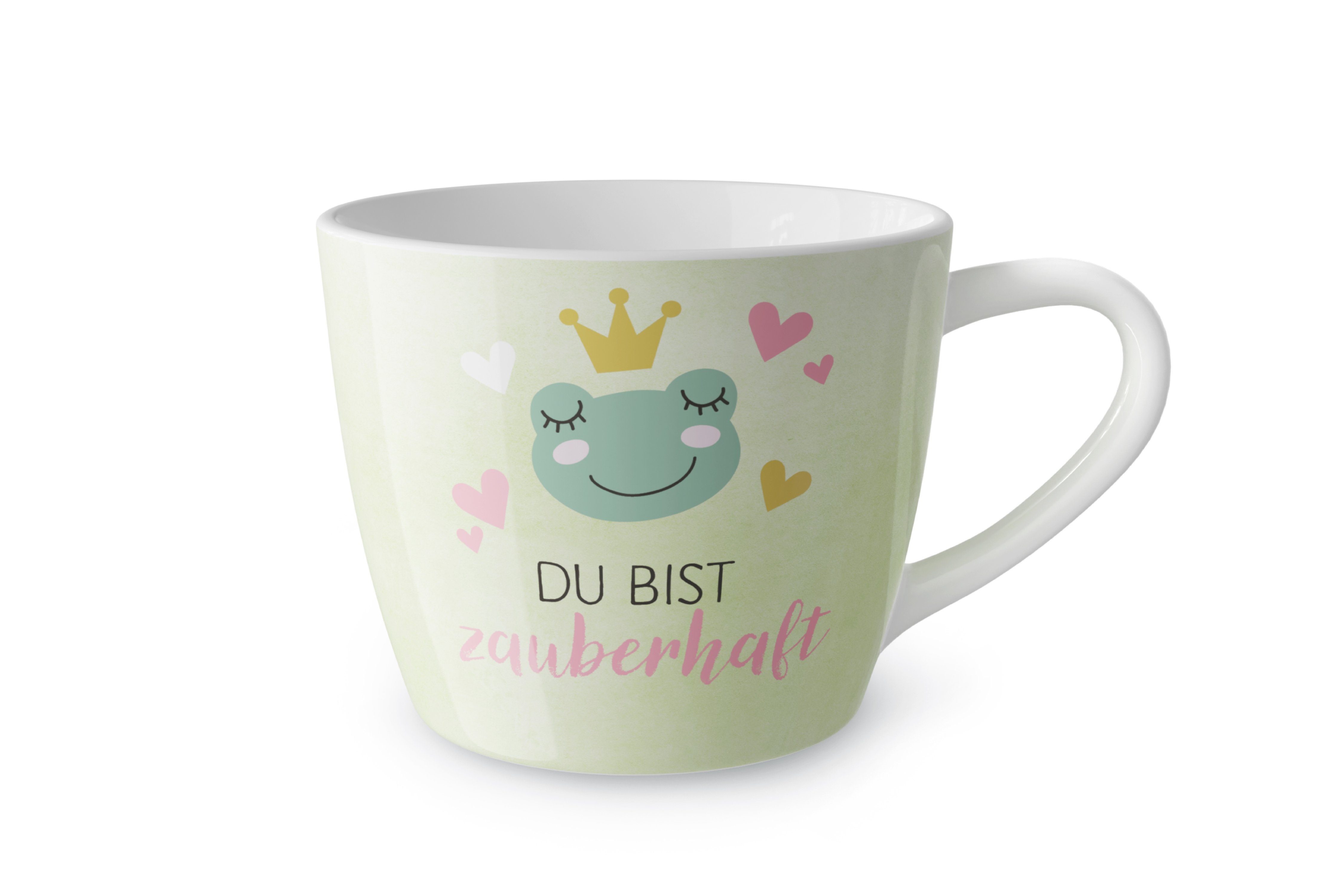Tasse Kaffeetasse Teetasse Tasse Maxi Becher für dich la vida "Bist