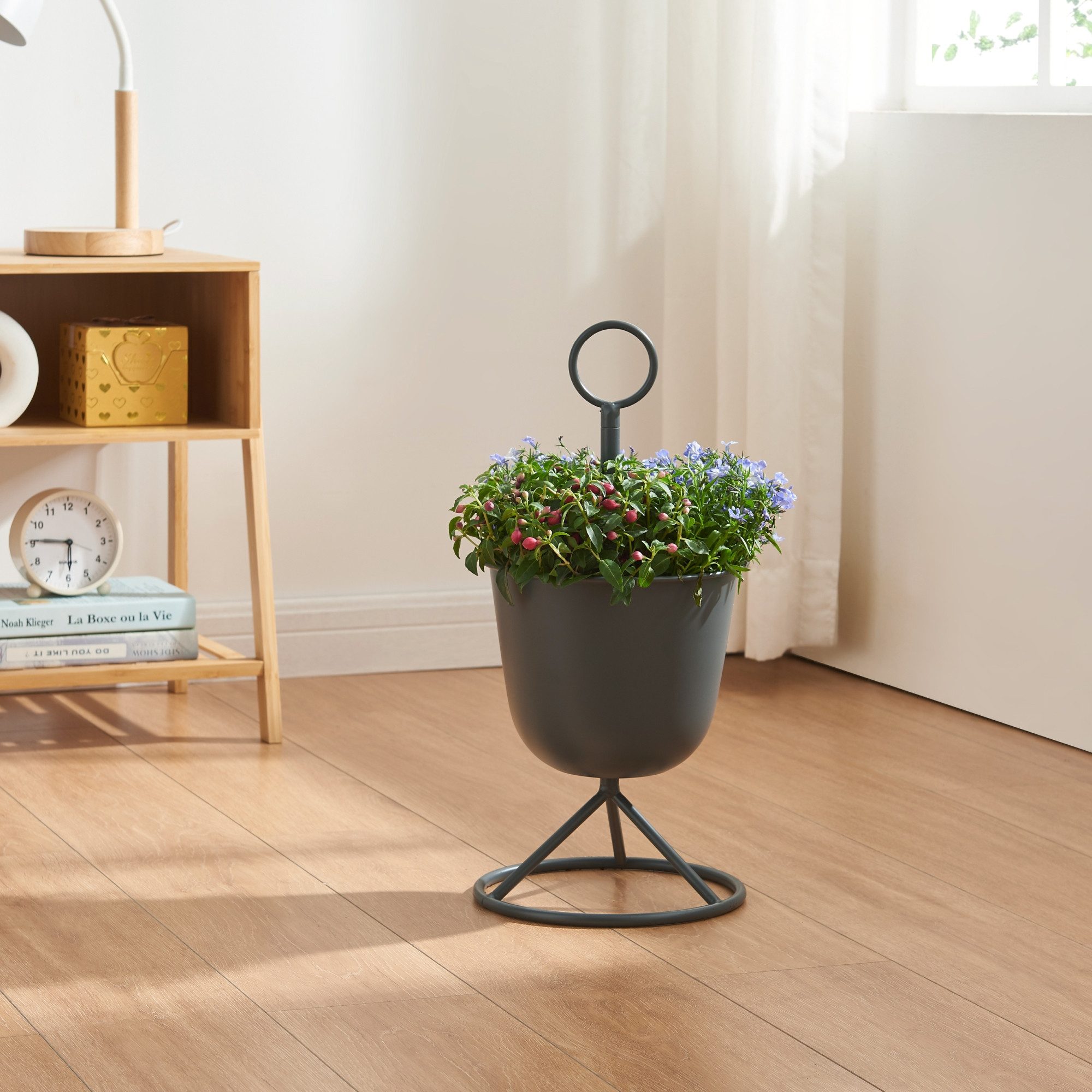 en.casa Blumenständer, »Alphen« mit 1 Topf günstig online kaufen
