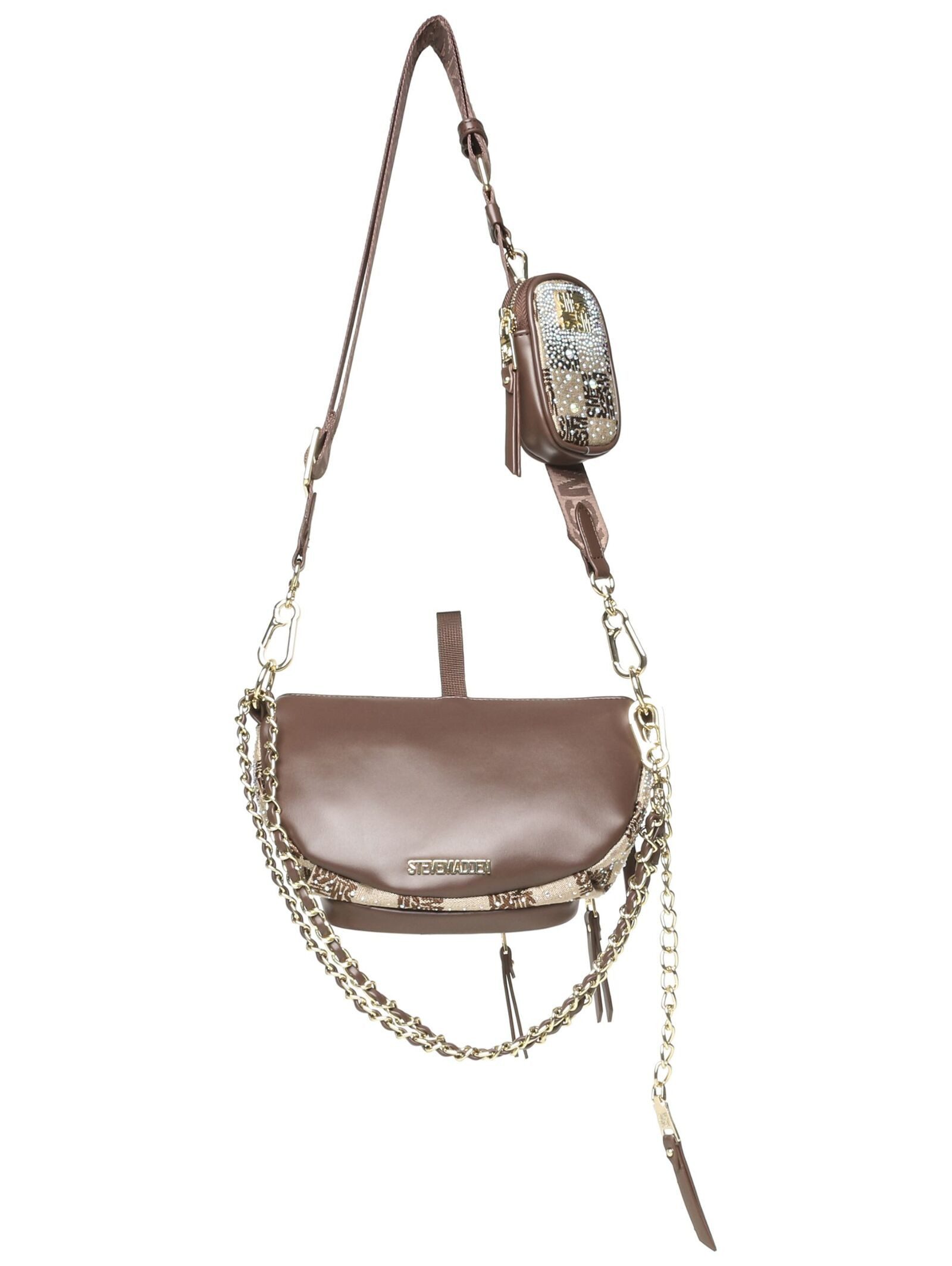 STEVE MADDEN Umhängetasche STEVE MADDEN Taschen Lederimitat/Textil