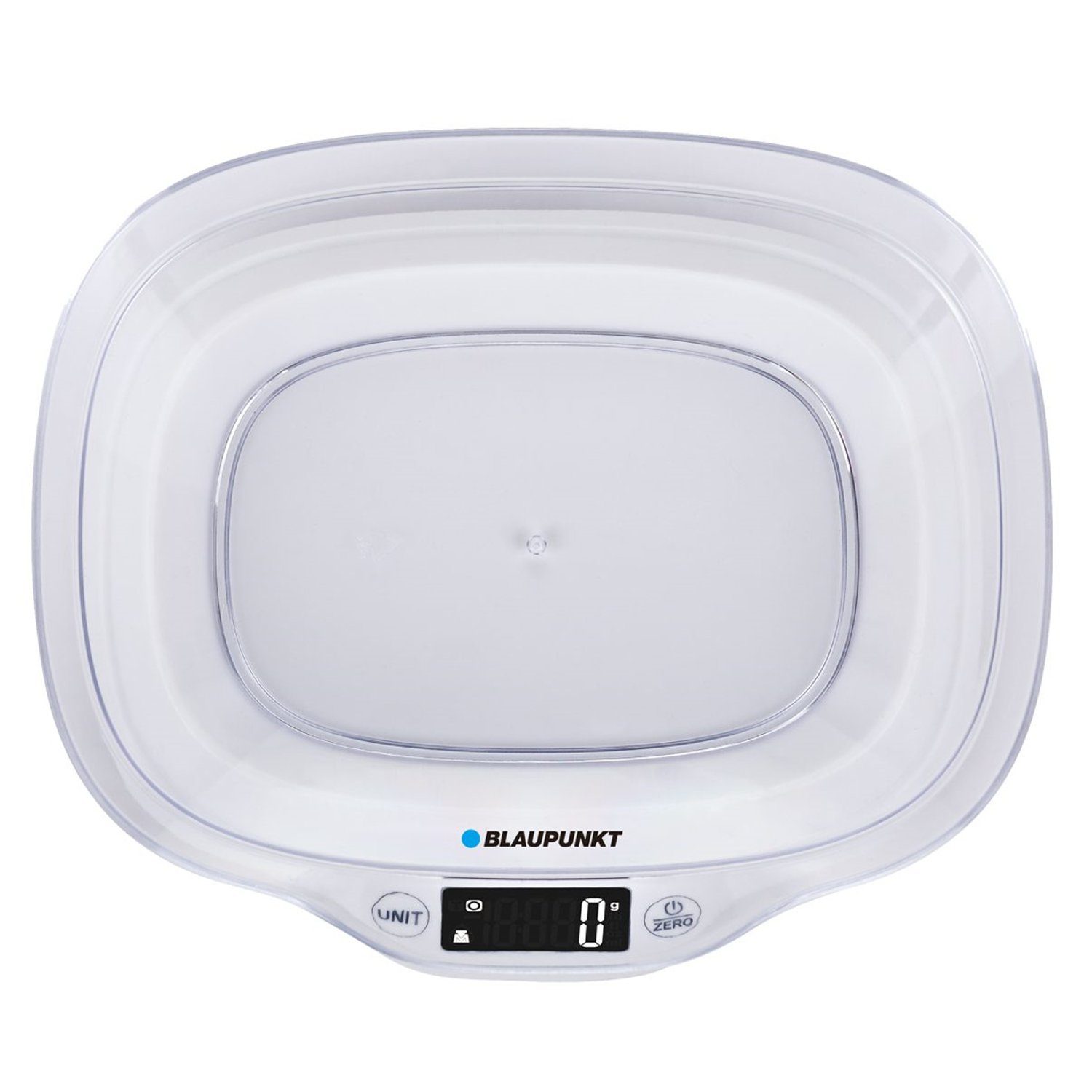 Blaupunkt Küchenwaage FKS501, 22,5 x 19 x 7,5 cm, 45,5 x 21,5 mm, max. 5 kg
