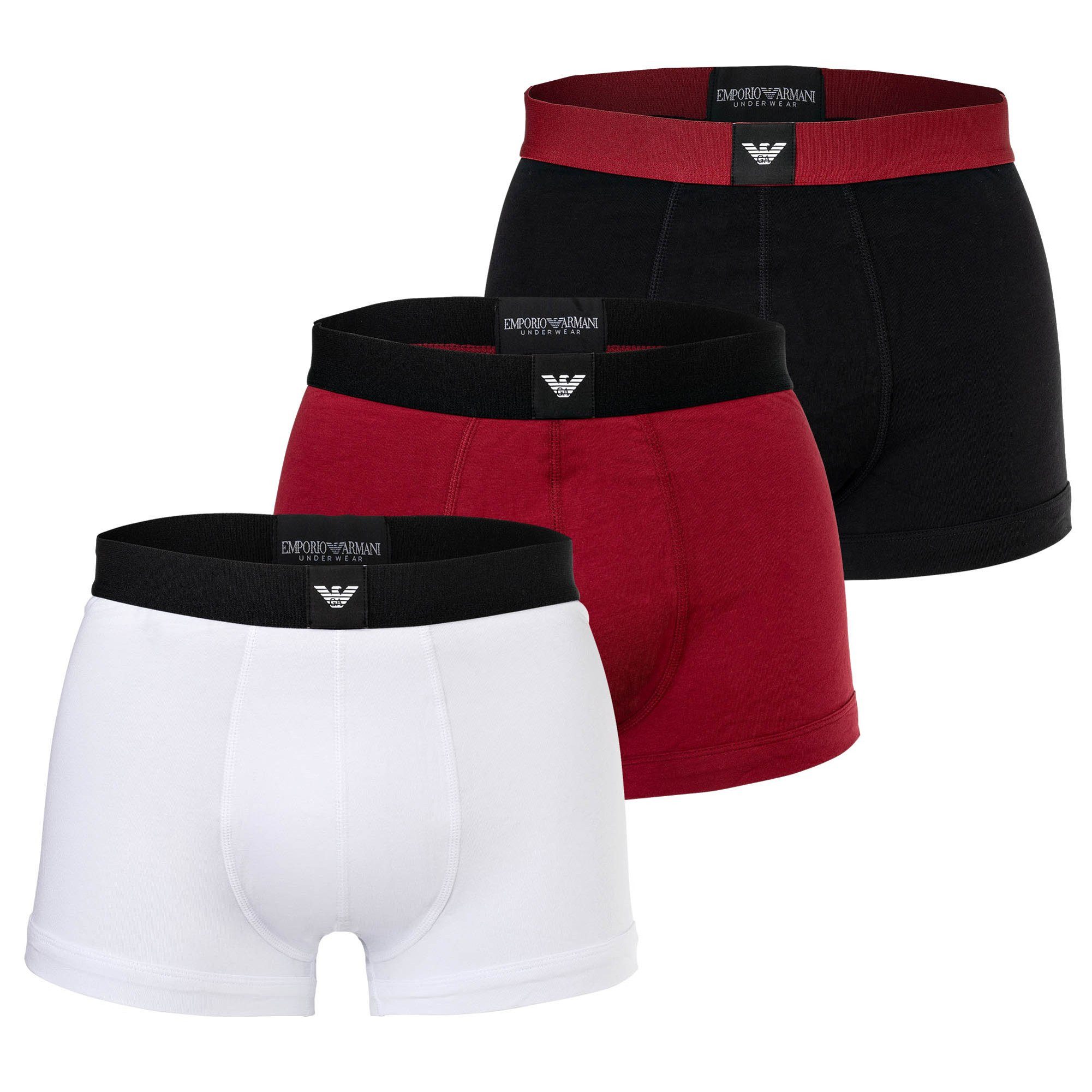 Boxer Herren Boxershort 3er Pack Baumwolle