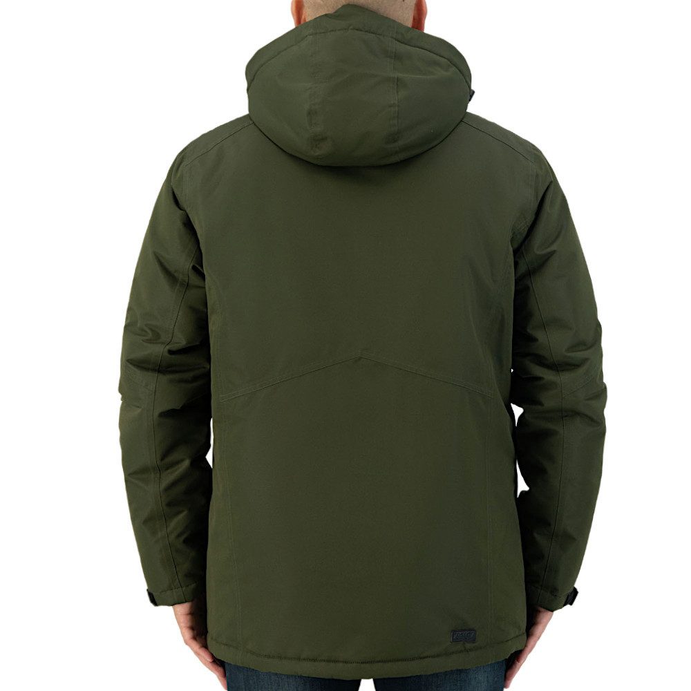 Kjelvik Winterjacke Vikas Outdoorjacke mit abnehmbarer Kapuze, winddicht, wasserdicht, warm