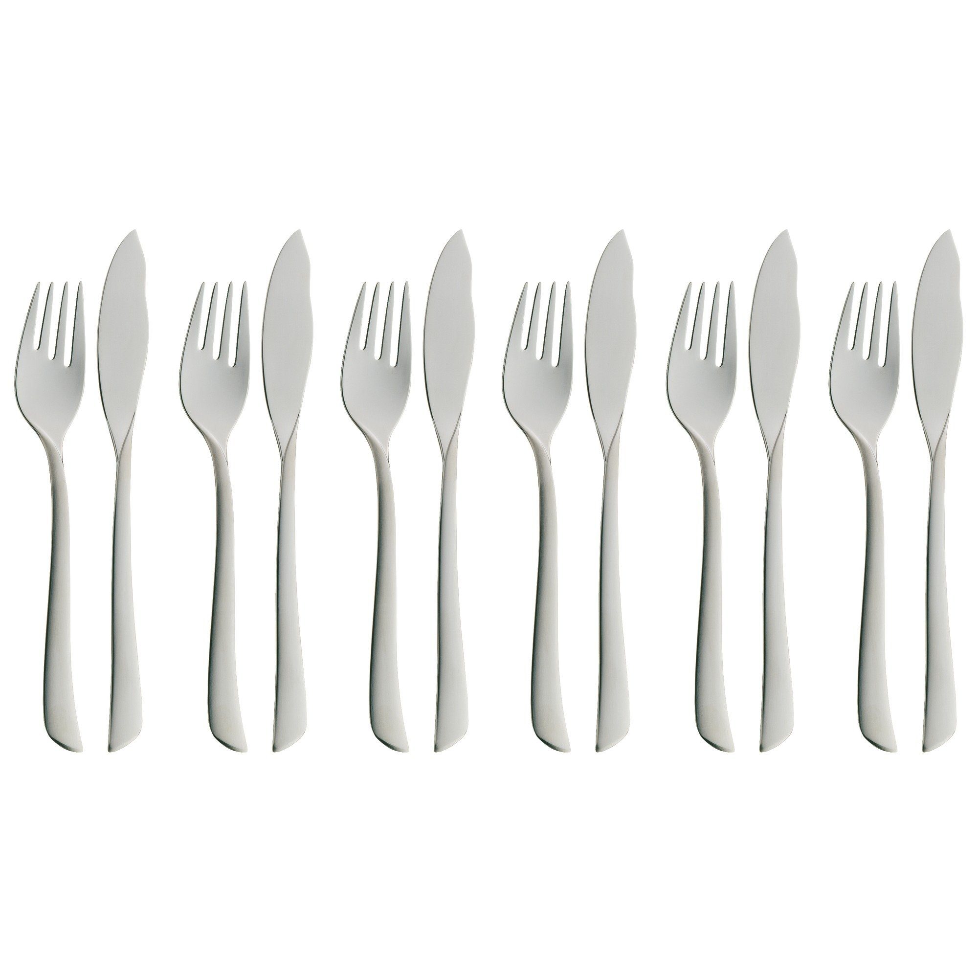 WMF Fischbesteck Virginia (12-tlg), Cromargan protect, Virginia