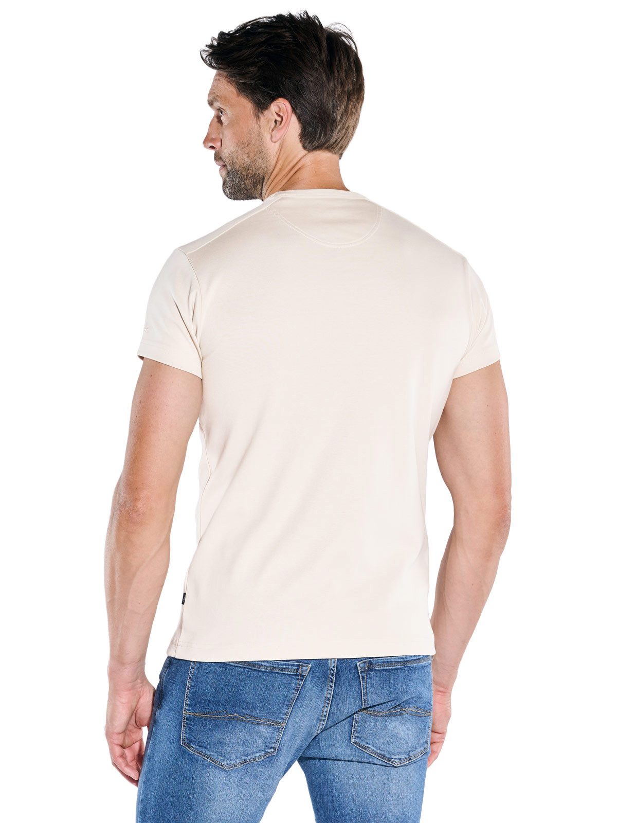 Engbers T-Shirt engbers Herren Basic-Shirt "My Favorite" organic, Beige günstig online kaufen