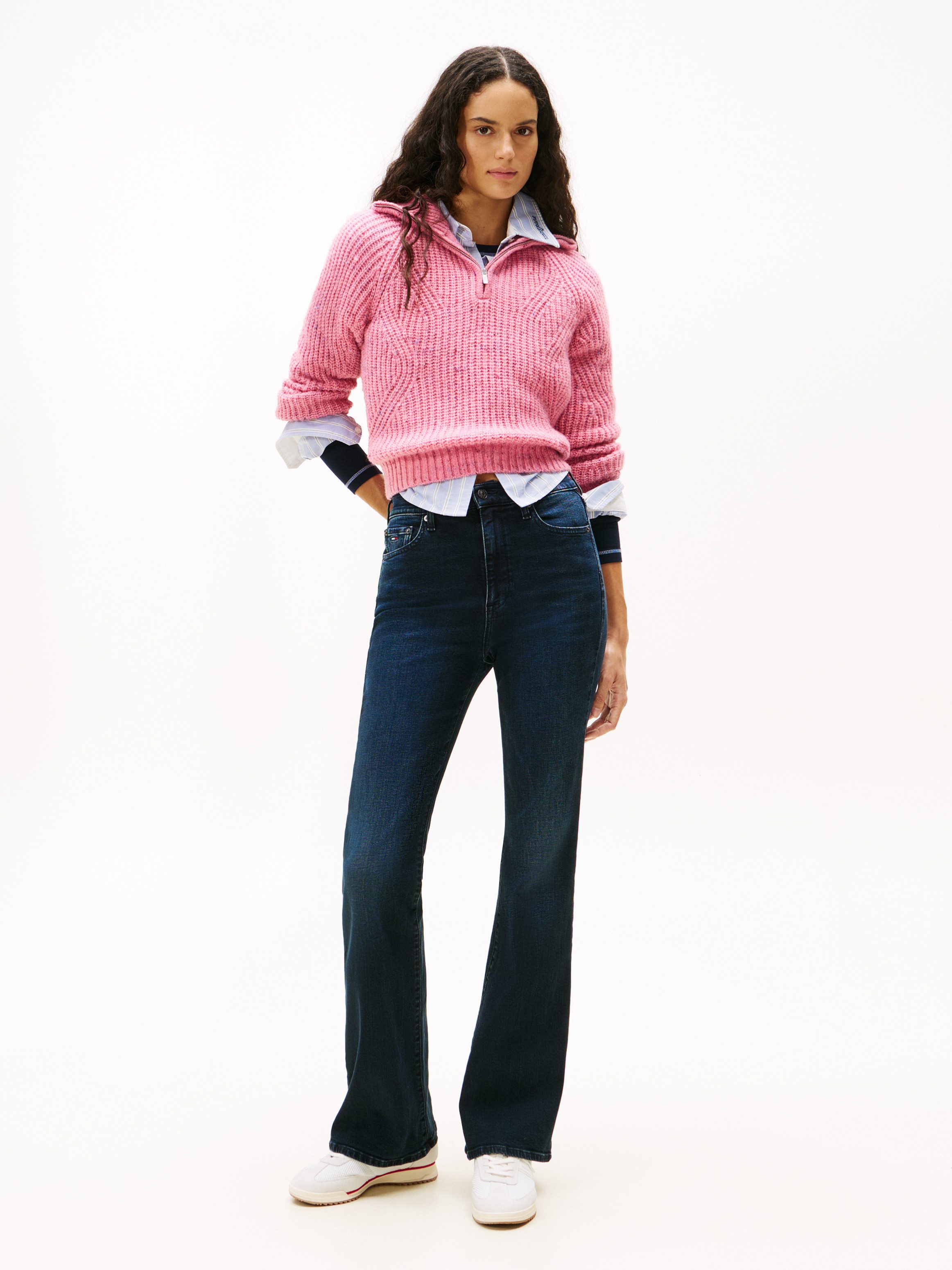 Tommy Jeans Bootcut-Jeans SYLVIA HGH FLR günstig online kaufen