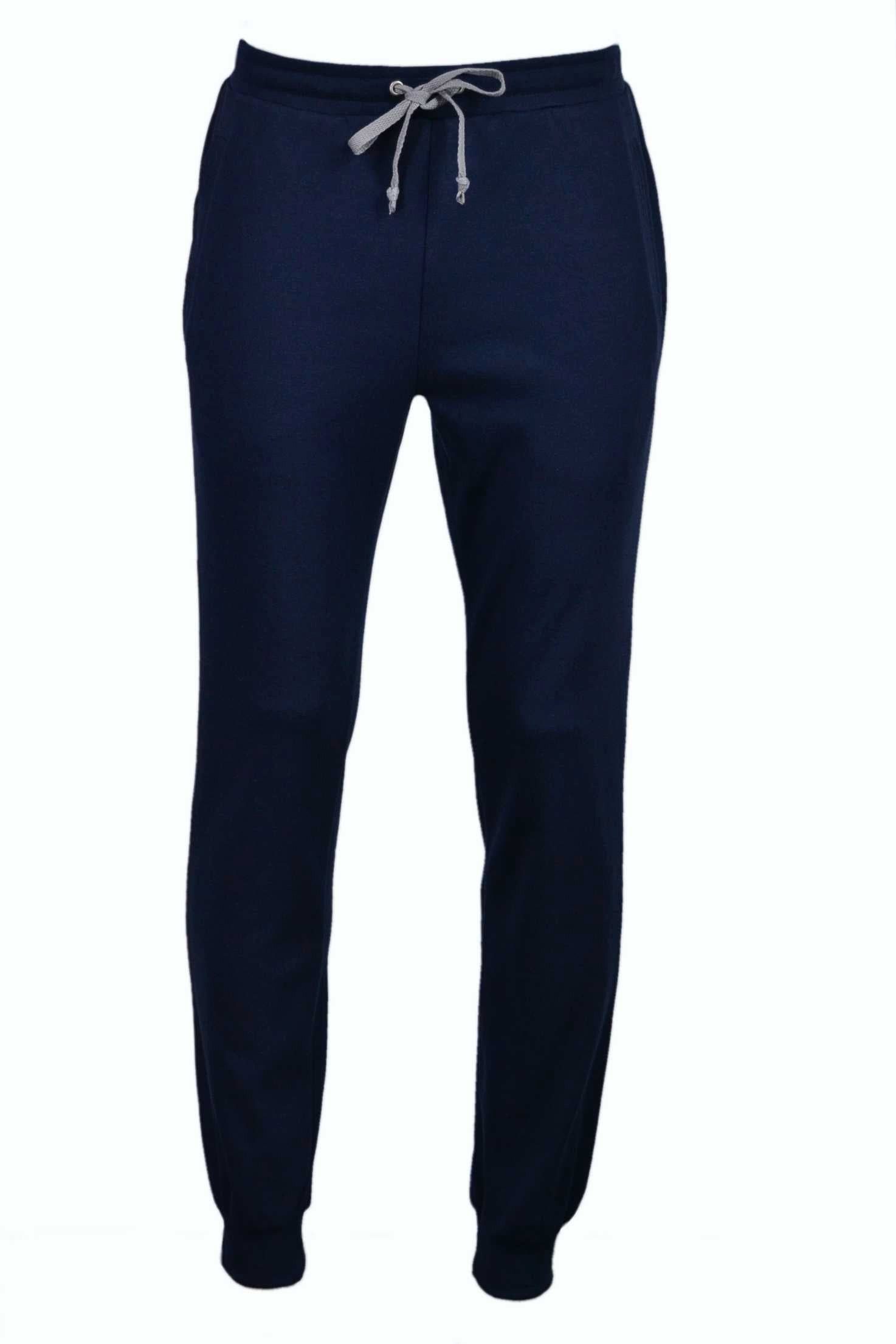 Hajo Sweathose Herren Sweathose mit Bündchen, Premium Komfort