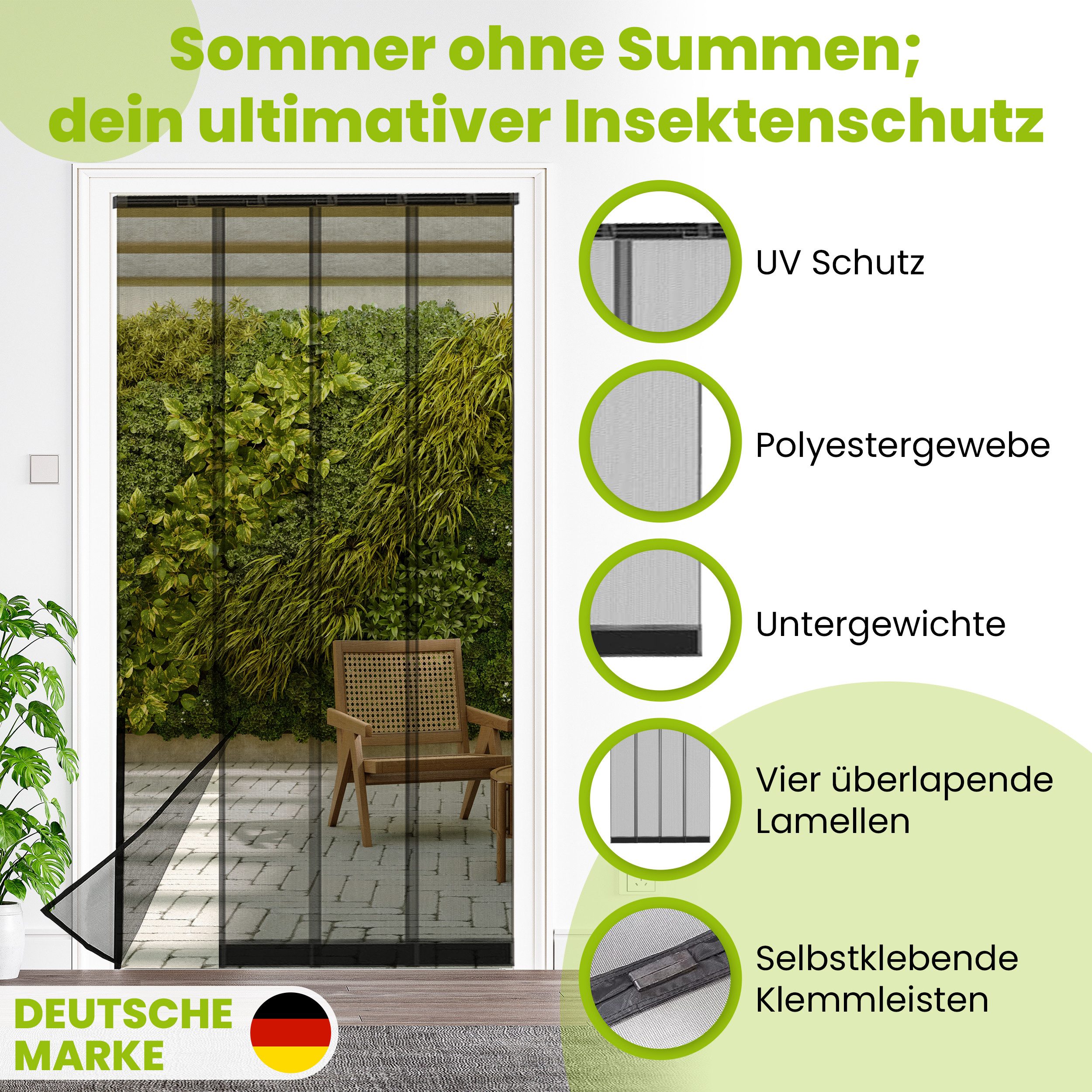 easylife Insektenschutz-Vorhang Easylife Insektenschutz Vorhang Teleskop günstig online kaufen