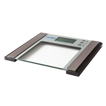 Mesko Körper-Analyse-Waage MS 8146, digital, Körperfettwaage, aus Glas, bis 180 kg, Batterie