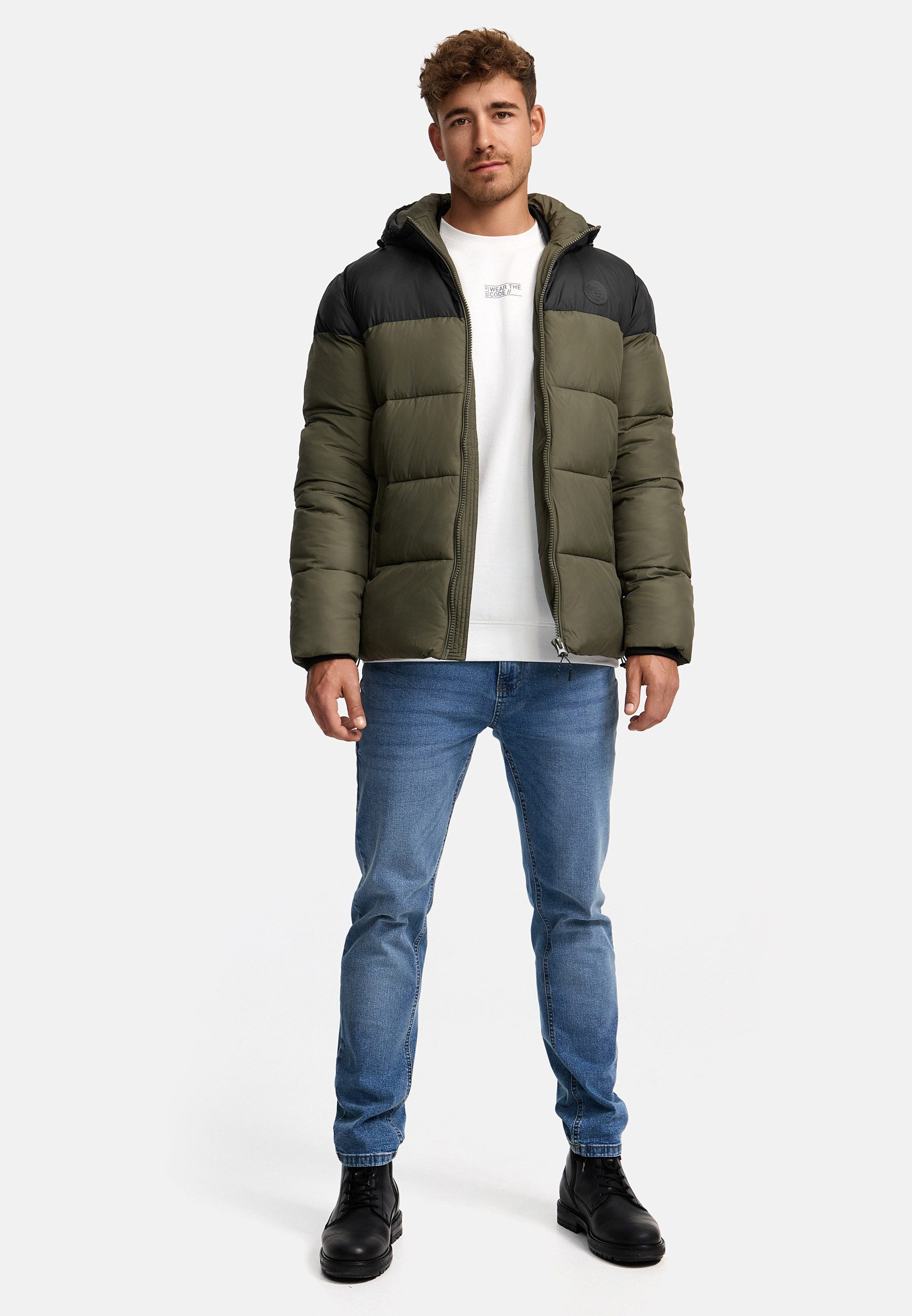 Indicode Winterjacke Herren INBiviano Jacke Winter Herrenjacke