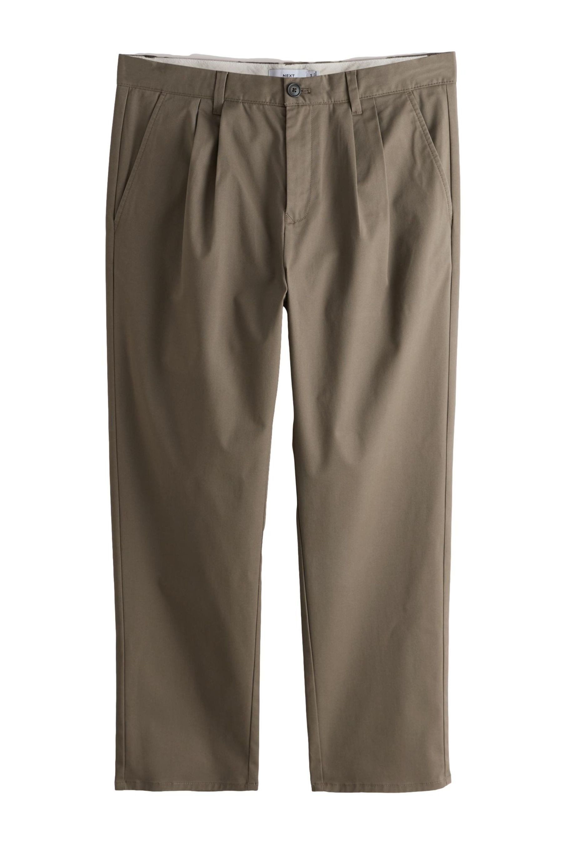 Stretch-Hose Relaxed Fit Stretch-Chinohose mit konischem Bein