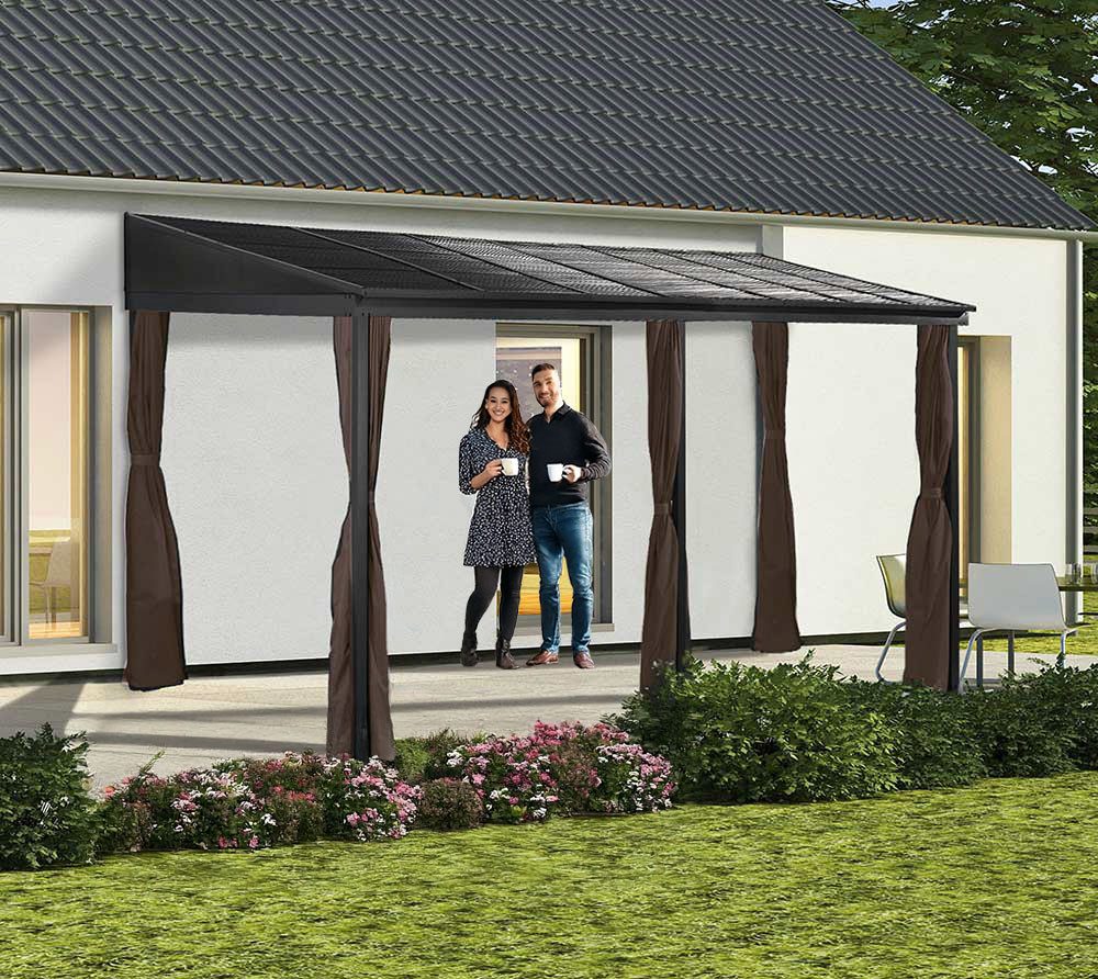 Sojag Terrassendach Portland 1016, BxT: 488x288 cm
