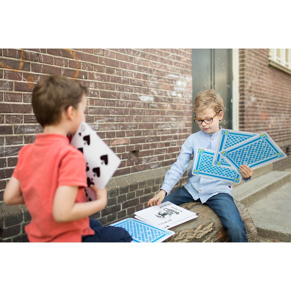 BS Toys Spielesammlung Kartenspiel, Sehr stabil – dank laminiertem Papier