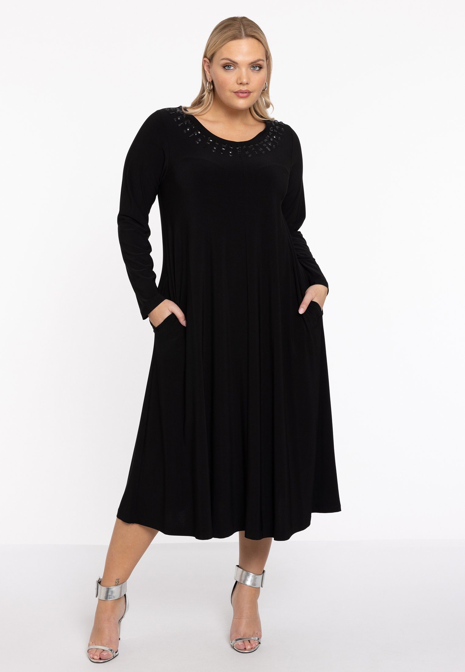 YOEK A-Linien-Kleid Damen Kleid Große Größen günstig online kaufen