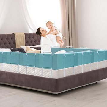 Randaco Bettschutzgitter Bettgitter für Kinder Bett Rausfallschutz Kinder 50cm/60cm