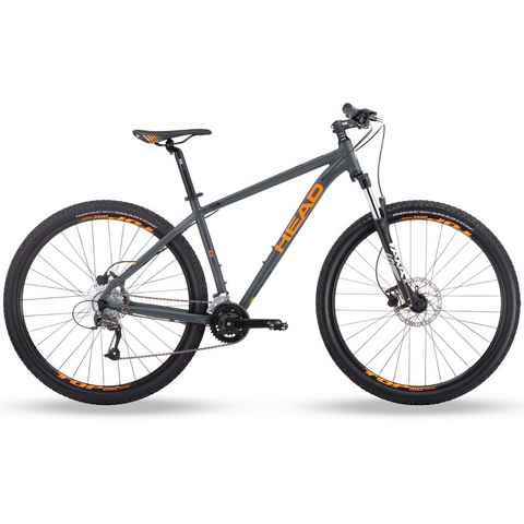 Head Mountainbike Granger, 18 Gang S-Ride RDM300 Schaltwerk, Kettenschaltung