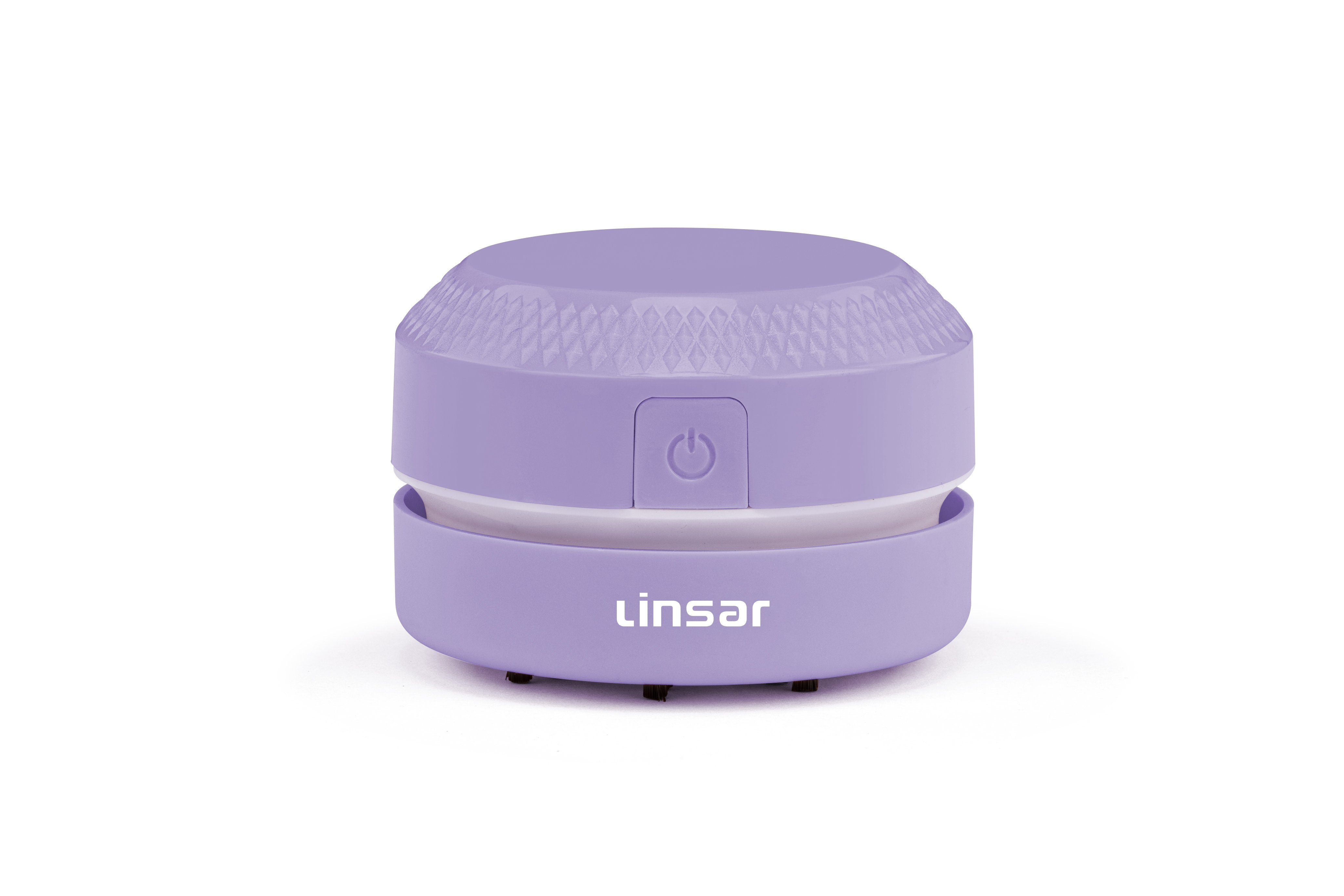 Linsar Akku-Handstaubsauger kabellos, akkubetrieben, klein und praktisch, für Schreibtische Violett