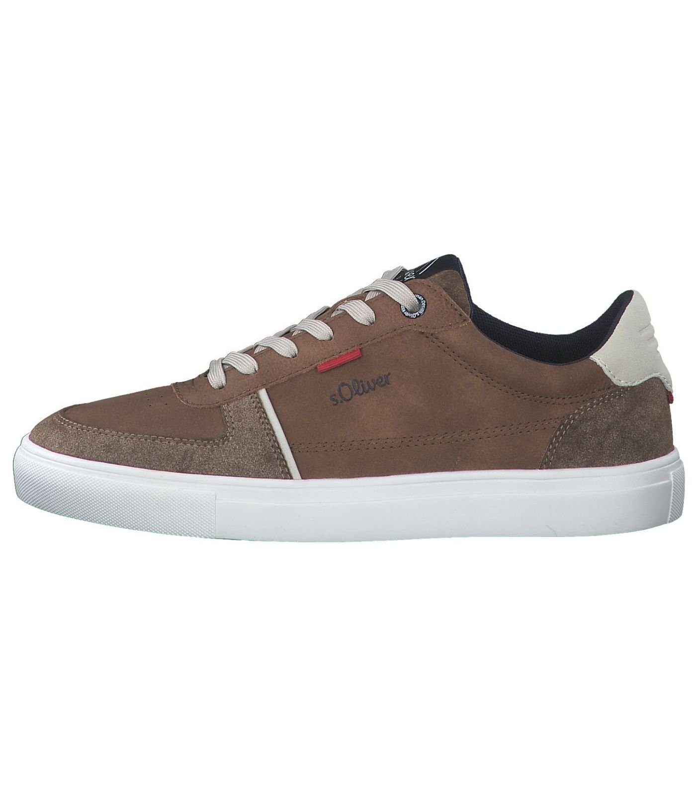 Lederimitat Cognac s.Oliver Sneaker Sneaker