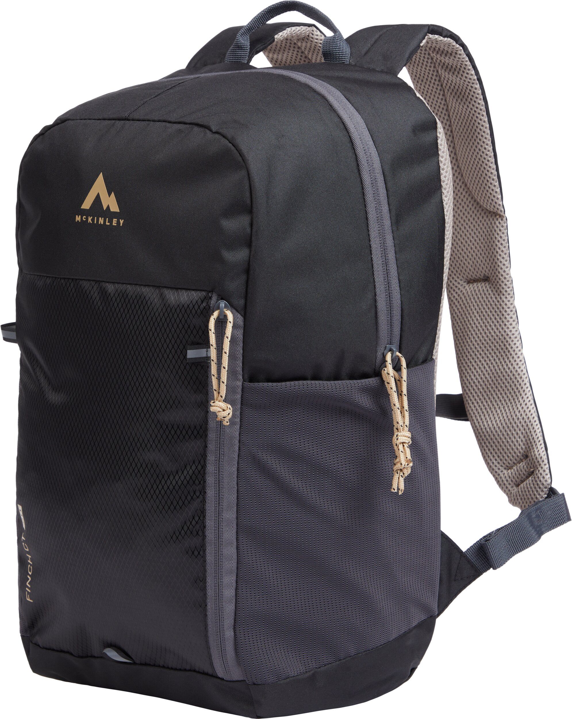 McKINLEY Freizeitrucksack Ux.-Rucksack Finch I CT 20 BLACK NIGHT/BROWN LI