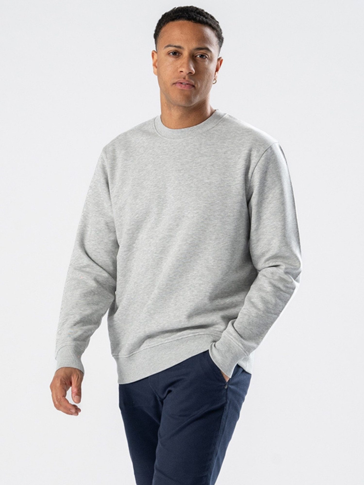 Rundhalspullover TEESHOPPEN Pullover Sweatshirt Crewneck