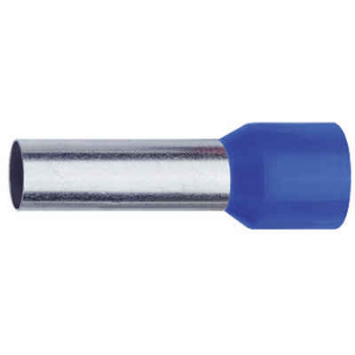 Klauke Aderendhülsen Klauke 47718 Aderendhülse 16 mm² Teilisoliert Blau 100 St., 47718