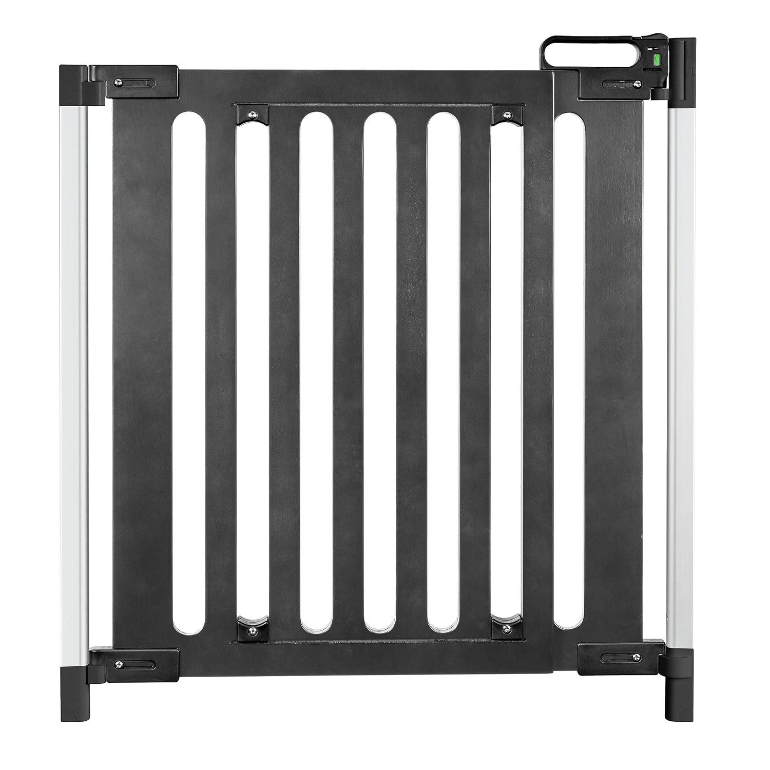 Reer Treppenschutzgitter Türgitter 76–106cm Treppengitter Türschutzgitter Kindergitter (Stairway Treppengitter), Hundegitter Treppenschutzgitter Türschutz Sicherheitsgitter Türschutz